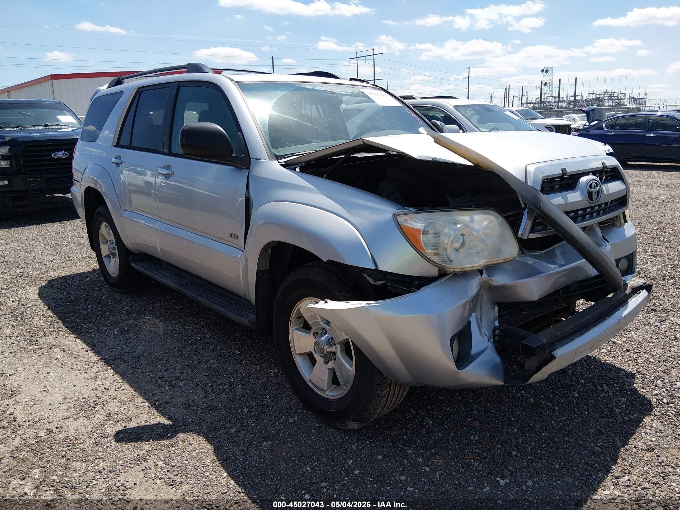 2006 Toyota 4runner Sr5 V6 Silver vin: JTEZU14R460073144