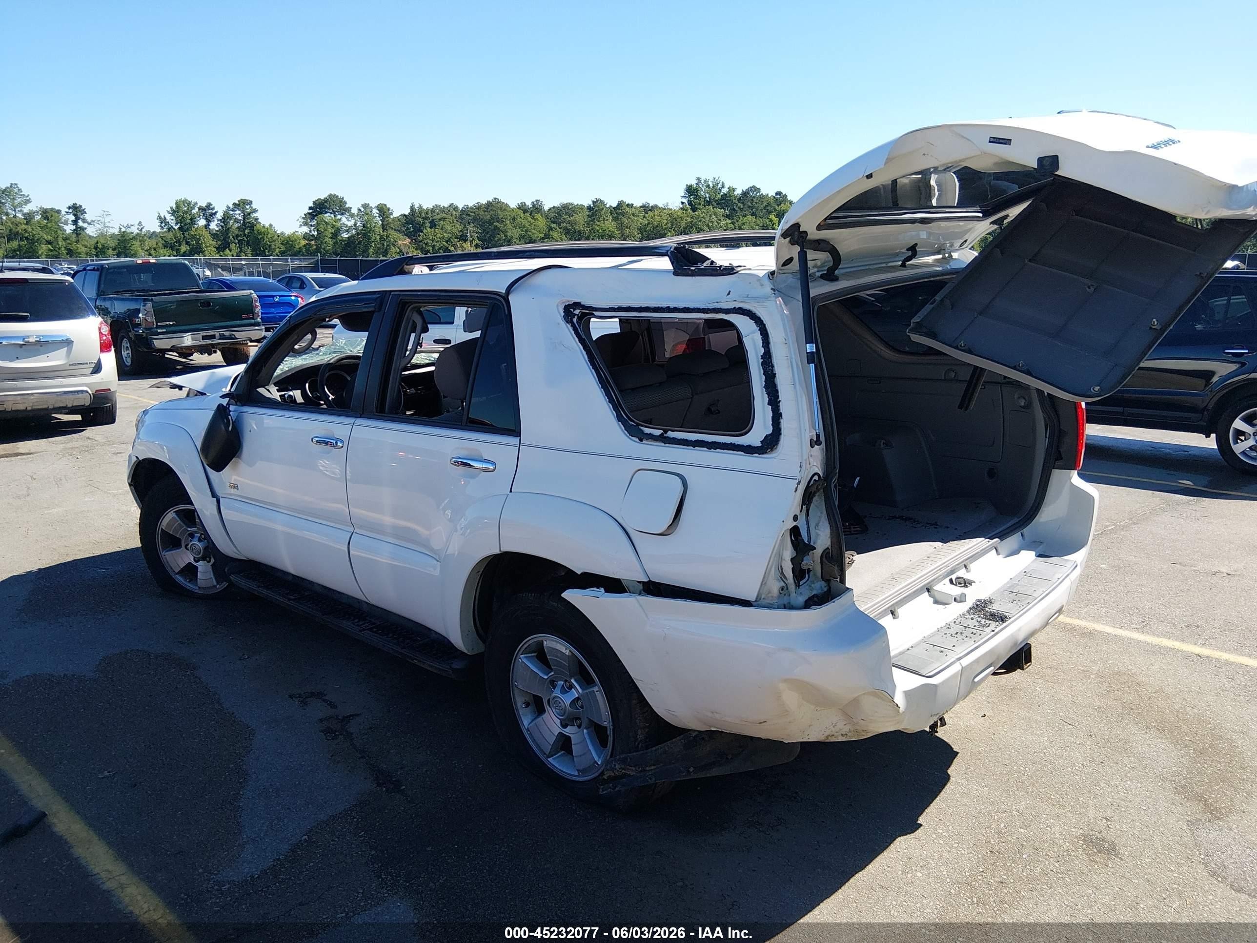 2006 Toyota 4runner Sr5 V6 White vin: JTEZU14R460074763