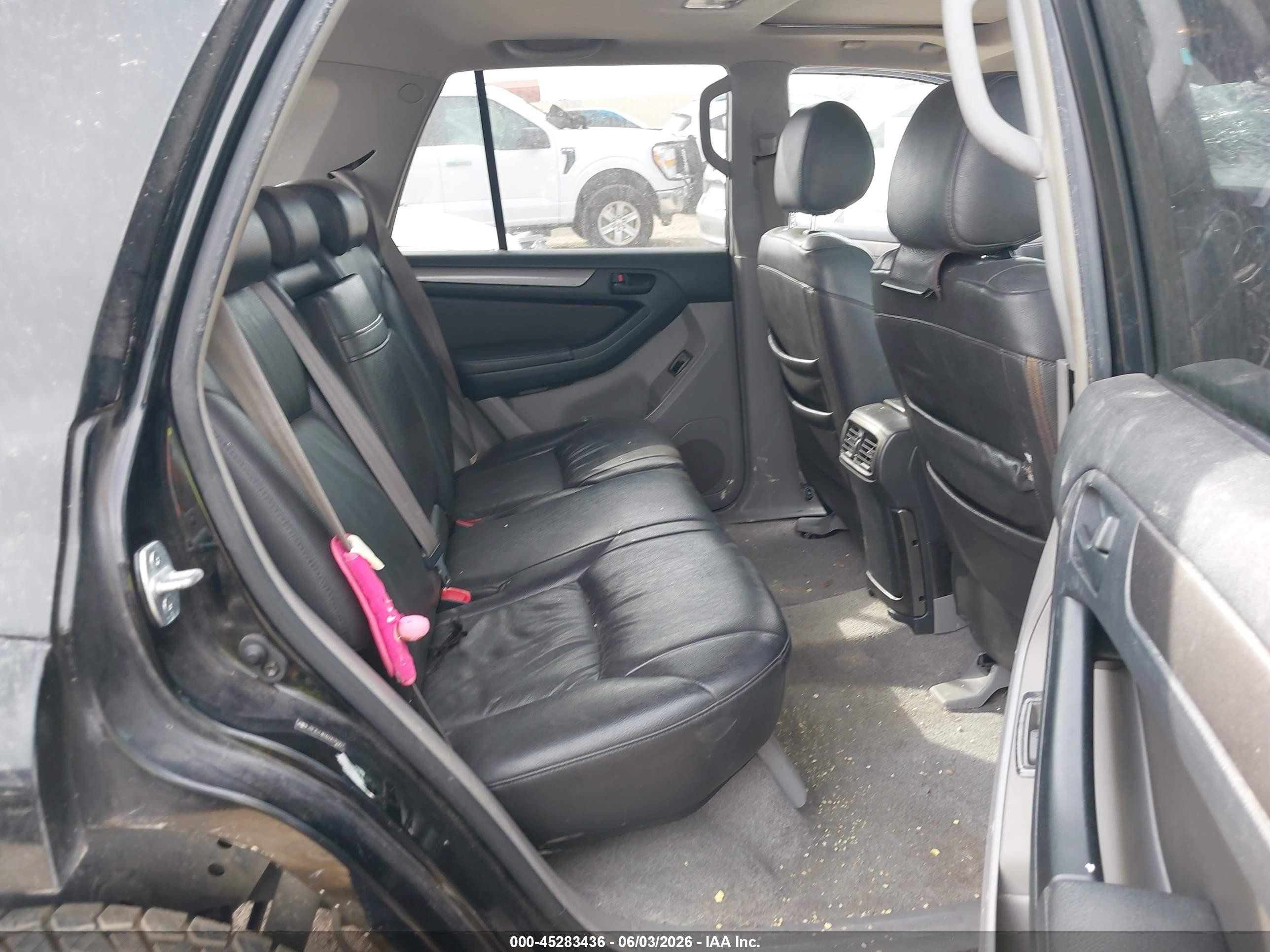 2006 Toyota 4runner Sr5 Sport V6 Black vin: JTEZU14R460075007