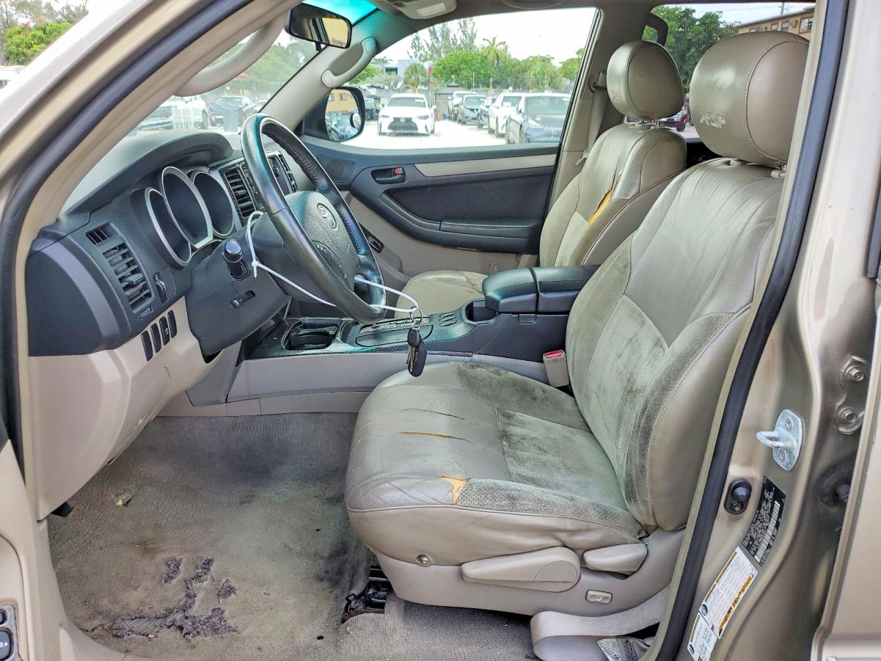 2006 Toyota 4runner Sr5 Gold vin: JTEZU14R460076819