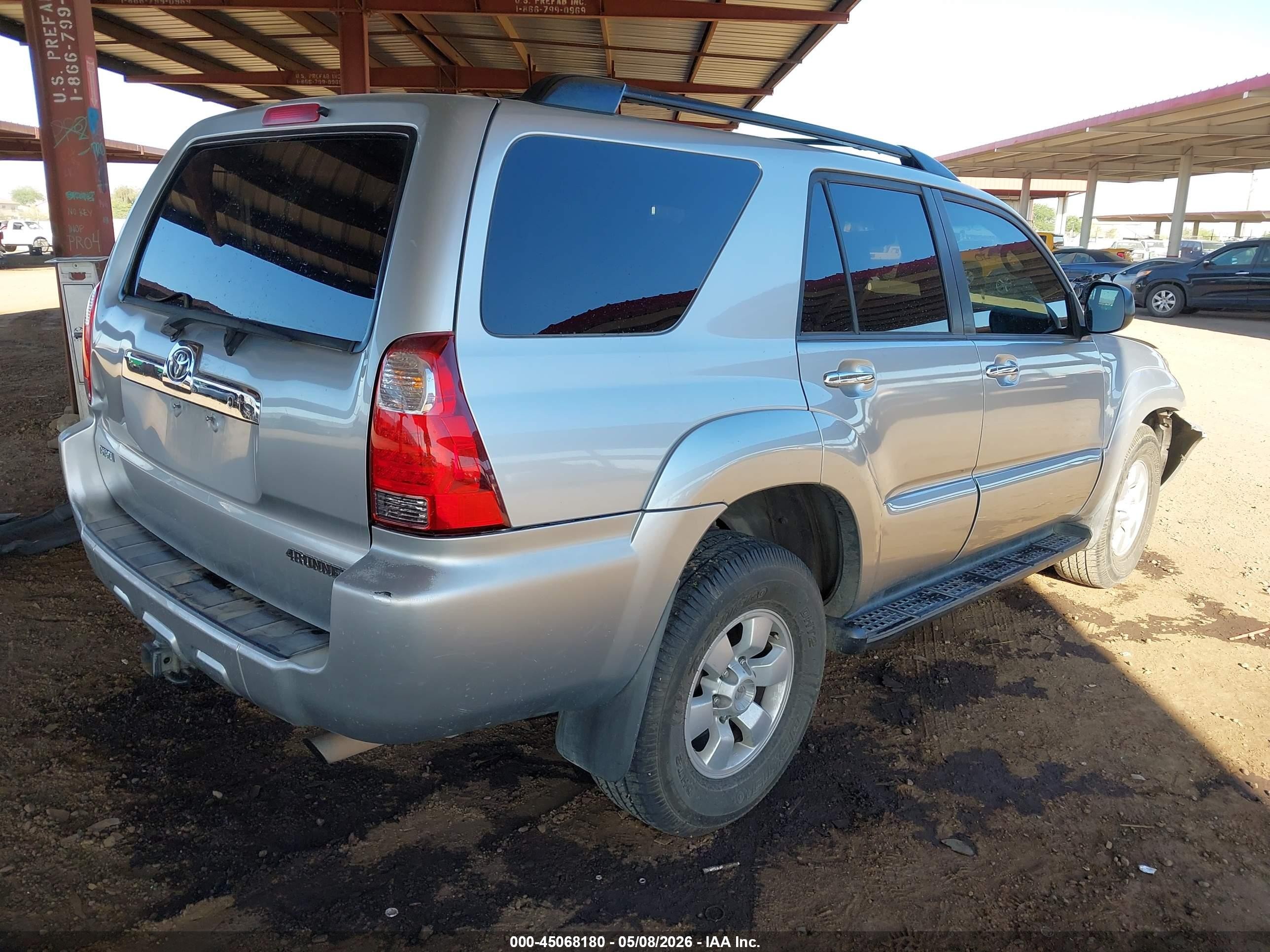 2006 Toyota 4runner Sr5 V6 Серый vin: JTEZU14R460079350