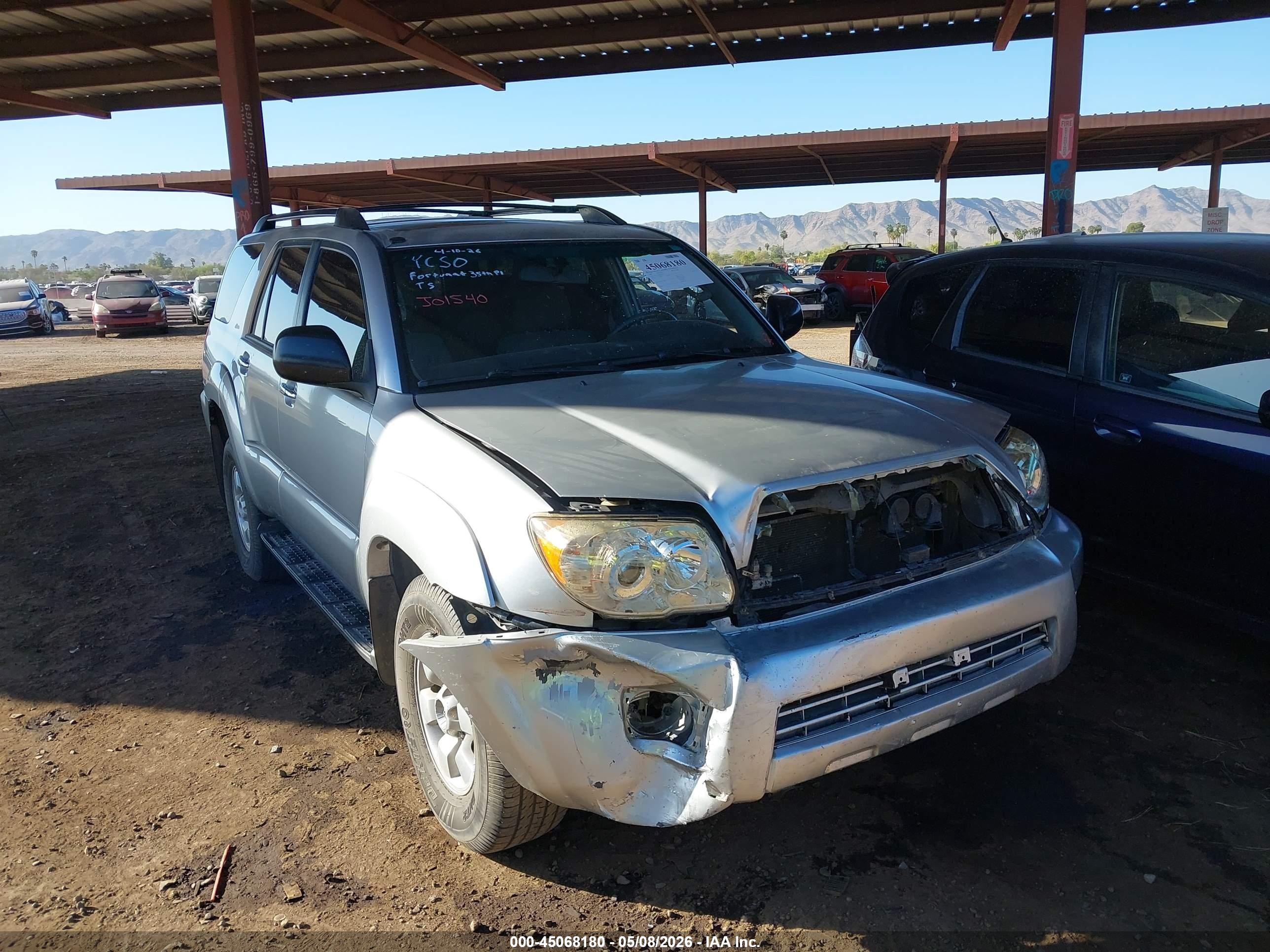 2006 Toyota 4runner Sr5 V6 Серый vin: JTEZU14R460079350