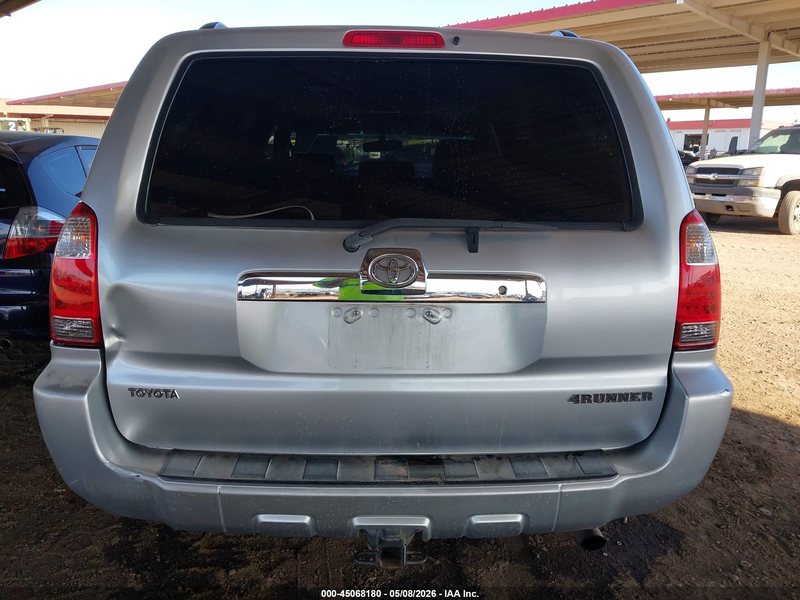 2006 Toyota 4runner Sr5 V6 Серый vin: JTEZU14R460079350