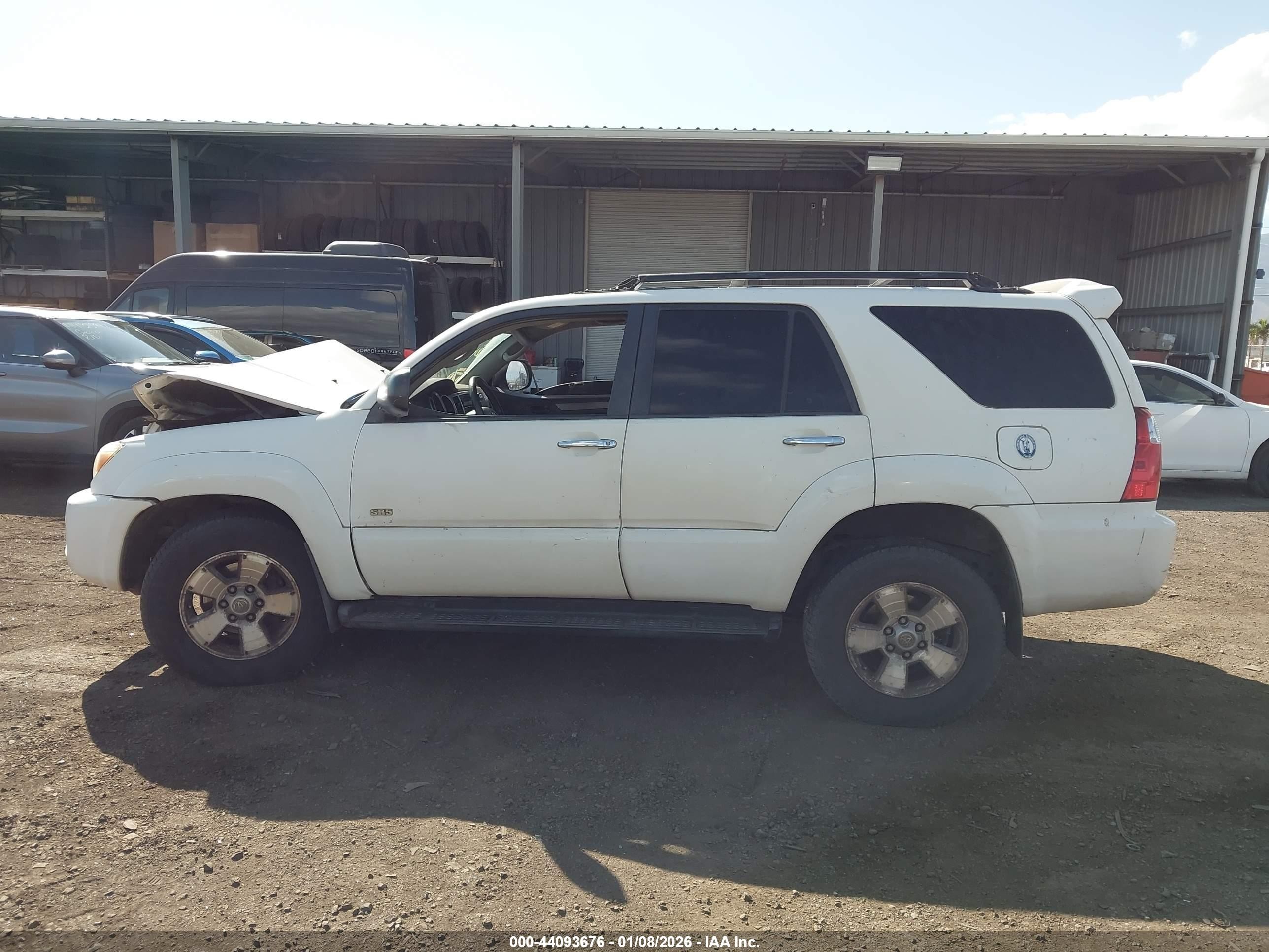 2006 Toyota 4runner Sr5 Sport V6/sr5 V6 White vin: JTEZU14R460079882