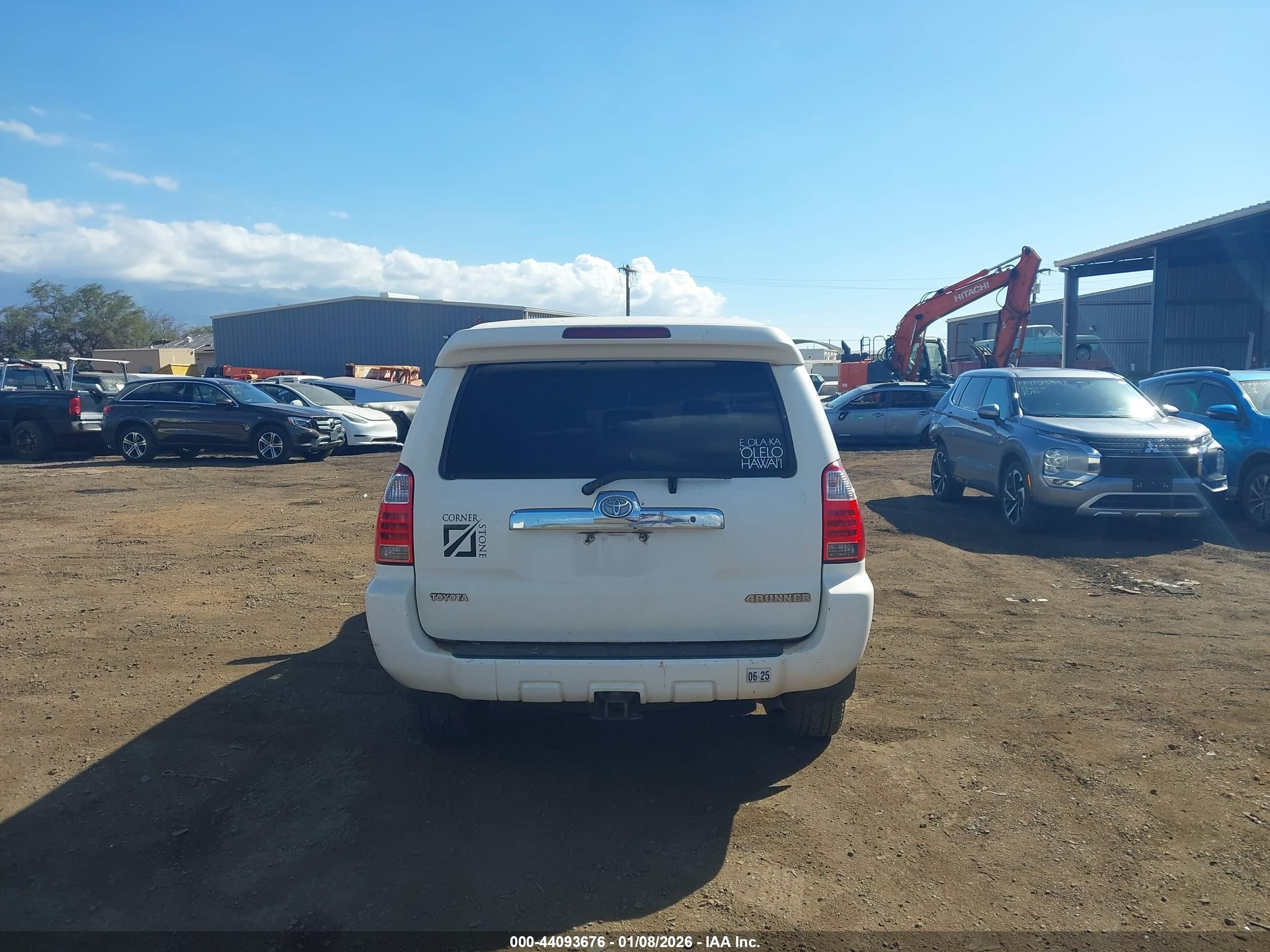 2006 Toyota 4runner Sr5 Sport V6/sr5 V6 White vin: JTEZU14R460079882