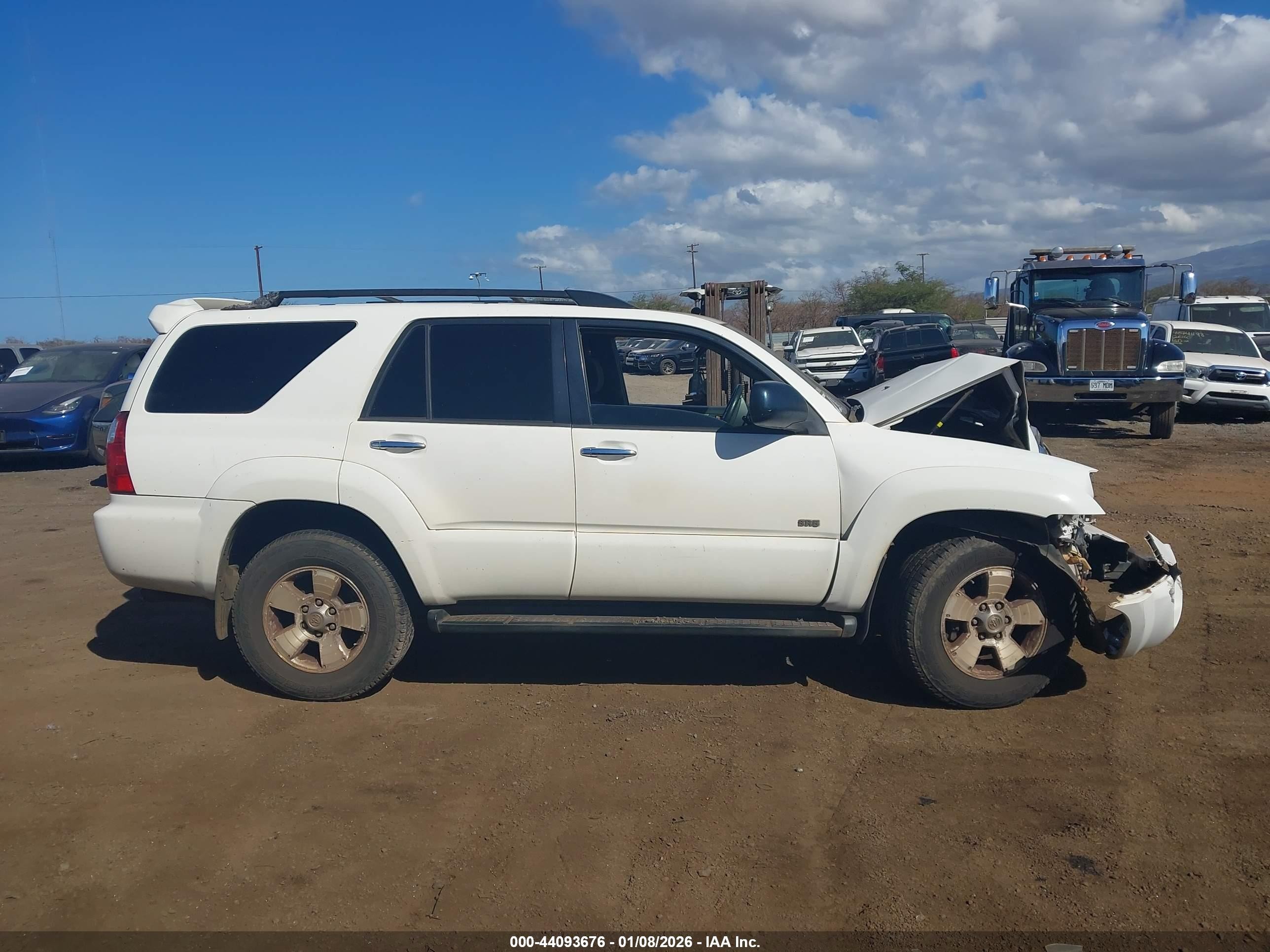 2006 Toyota 4runner Sr5 Sport V6/sr5 V6 White vin: JTEZU14R460079882