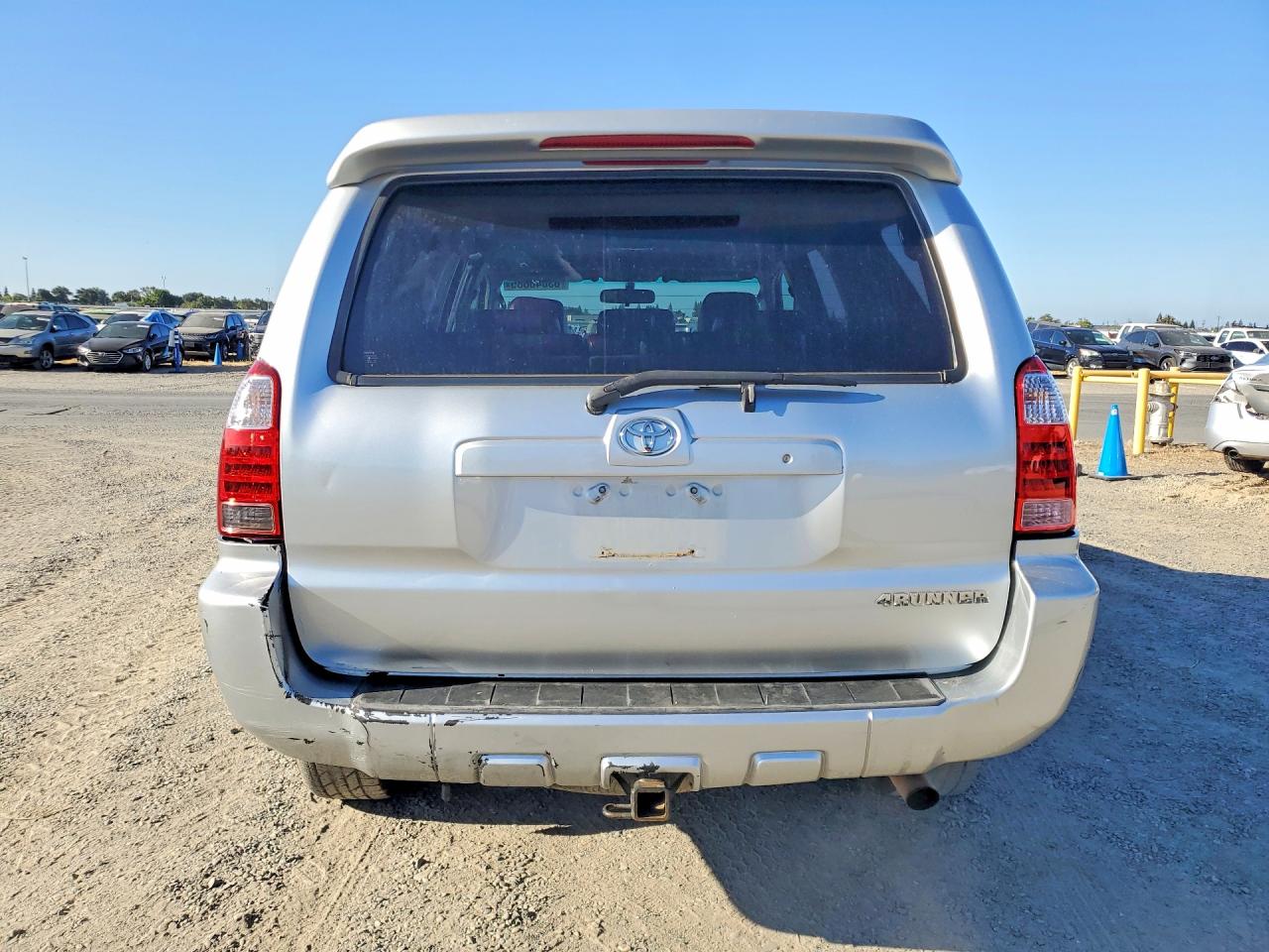 2006 Toyota 4runner Sport Edition Silver vin: JTEZU14R460080191