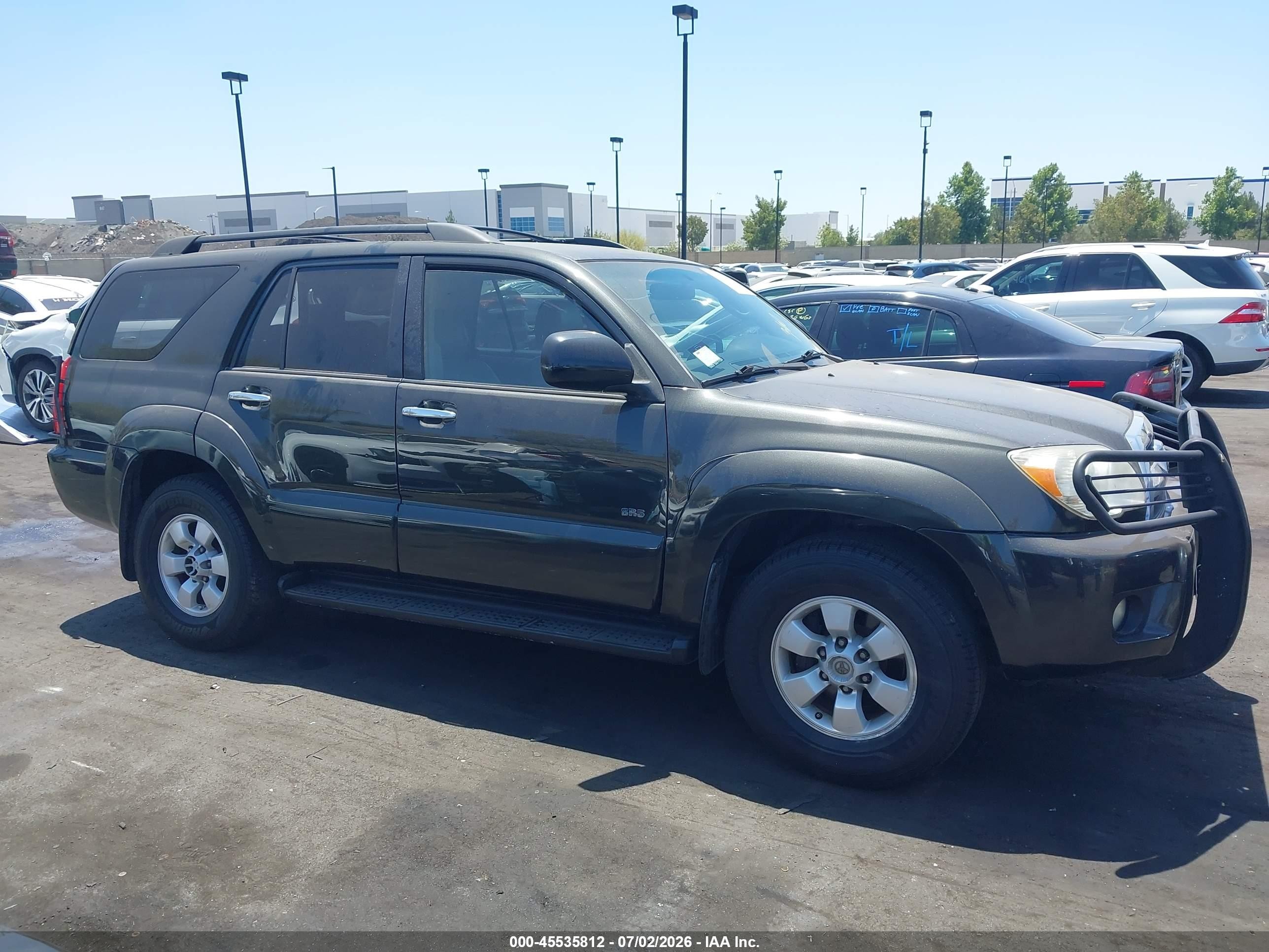 2006 Toyota 4runner Sr5 V6 Black vin: JTEZU14R468048715