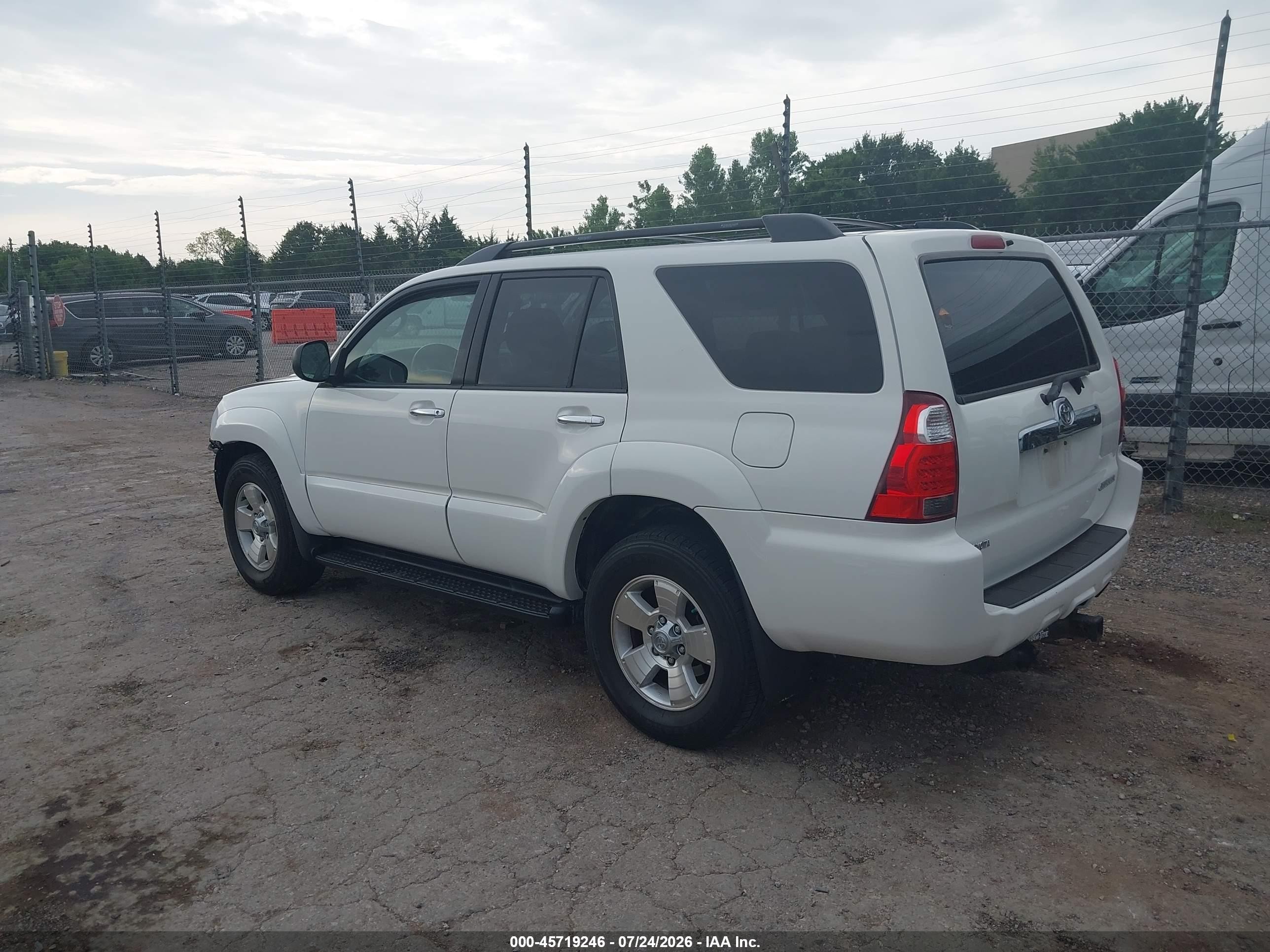 2008 Toyota 4runner Sr5 V6 White vin: JTEZU14R48K019012