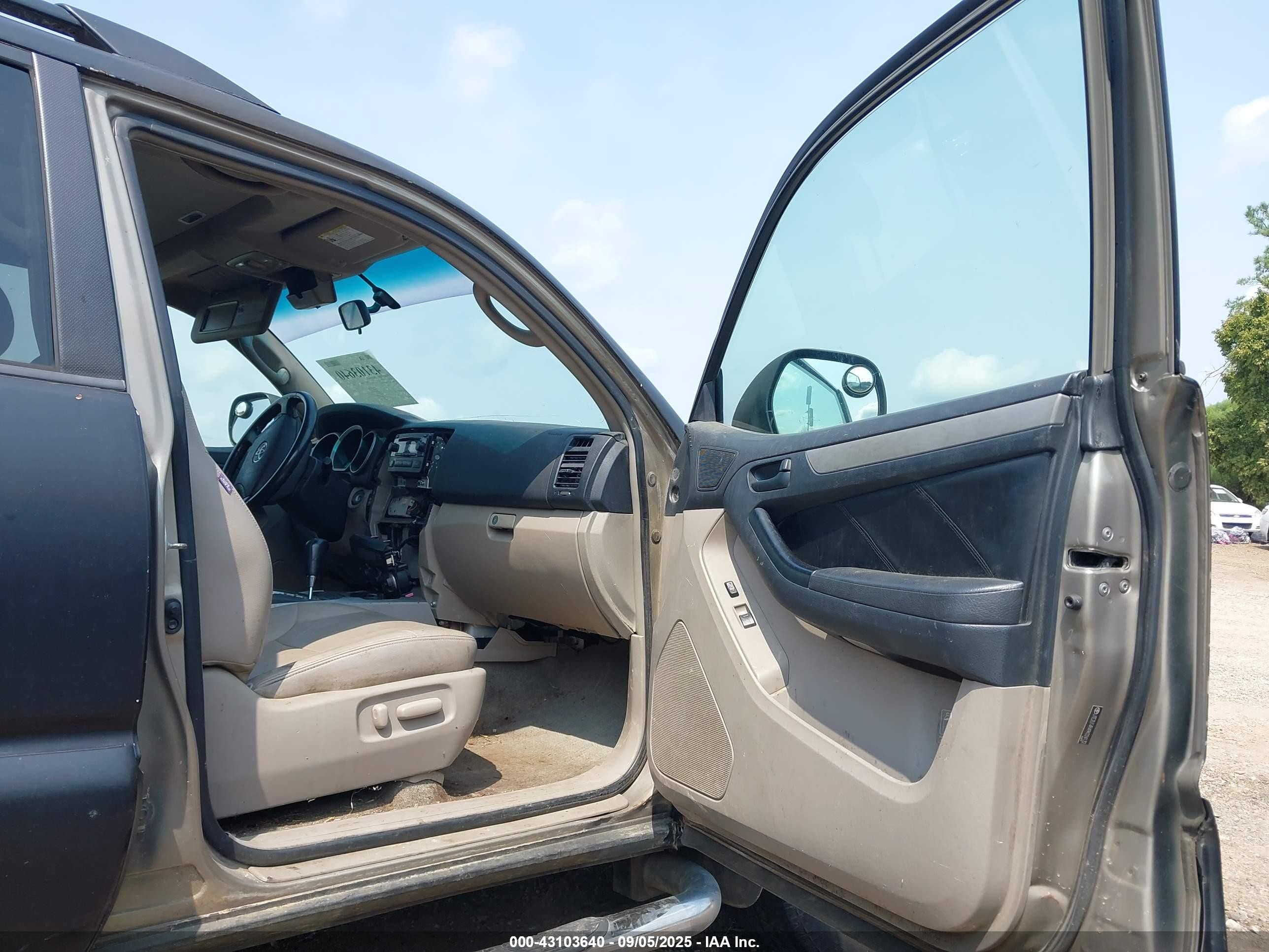 2009 Toyota 4runner Sr5 V6 Black vin: JTEZU14R49K024132