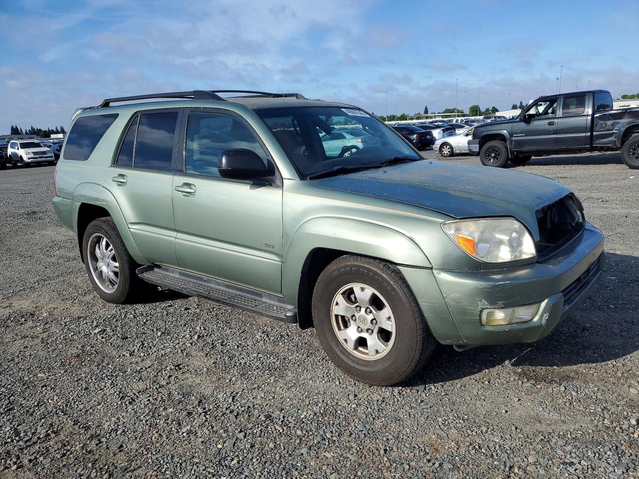 2003 Toyota 4runner Sr5 Green vin: JTEZU14R530014549