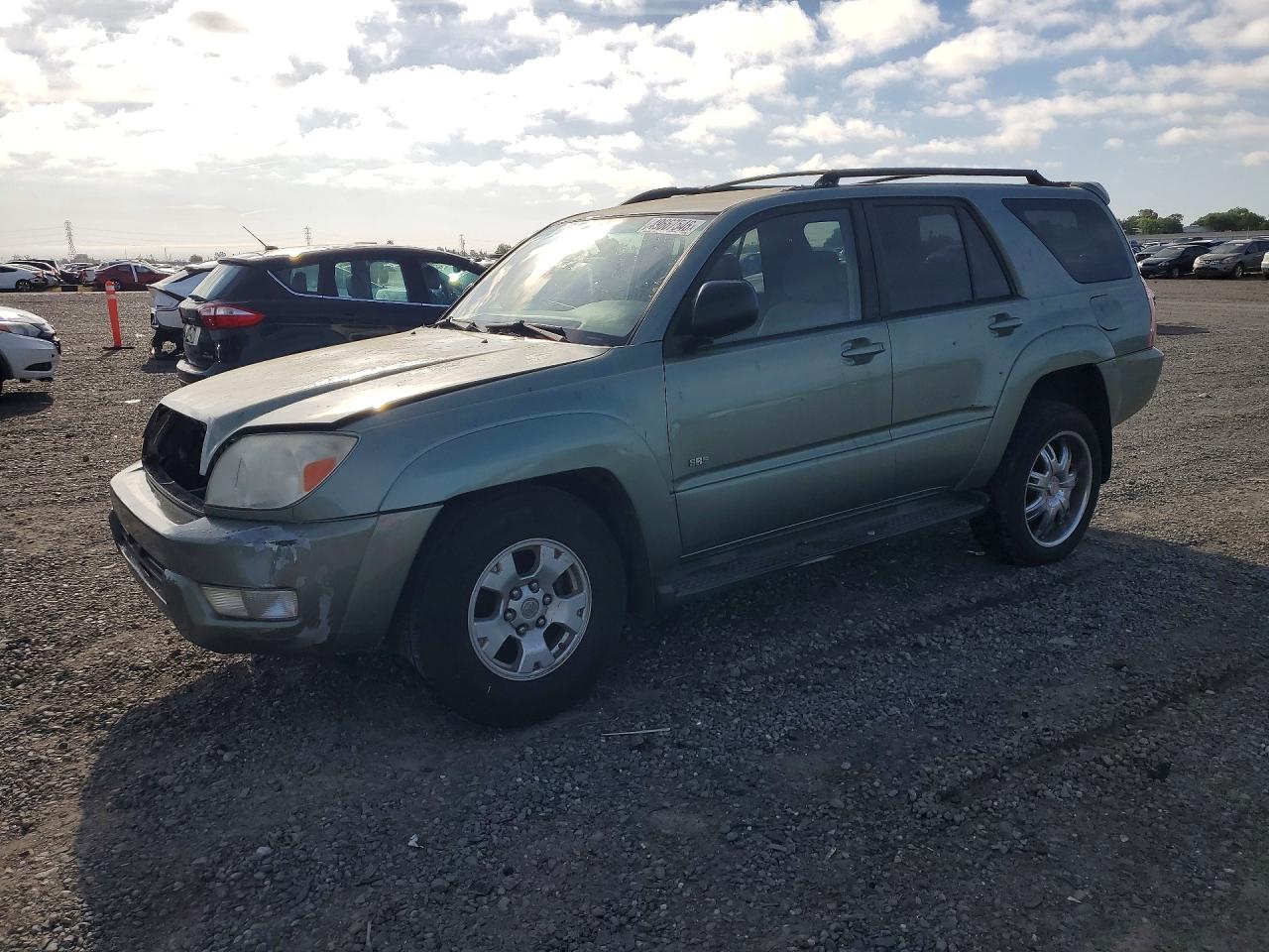 2003 Toyota 4runner Sr5 Green vin: JTEZU14R530014549