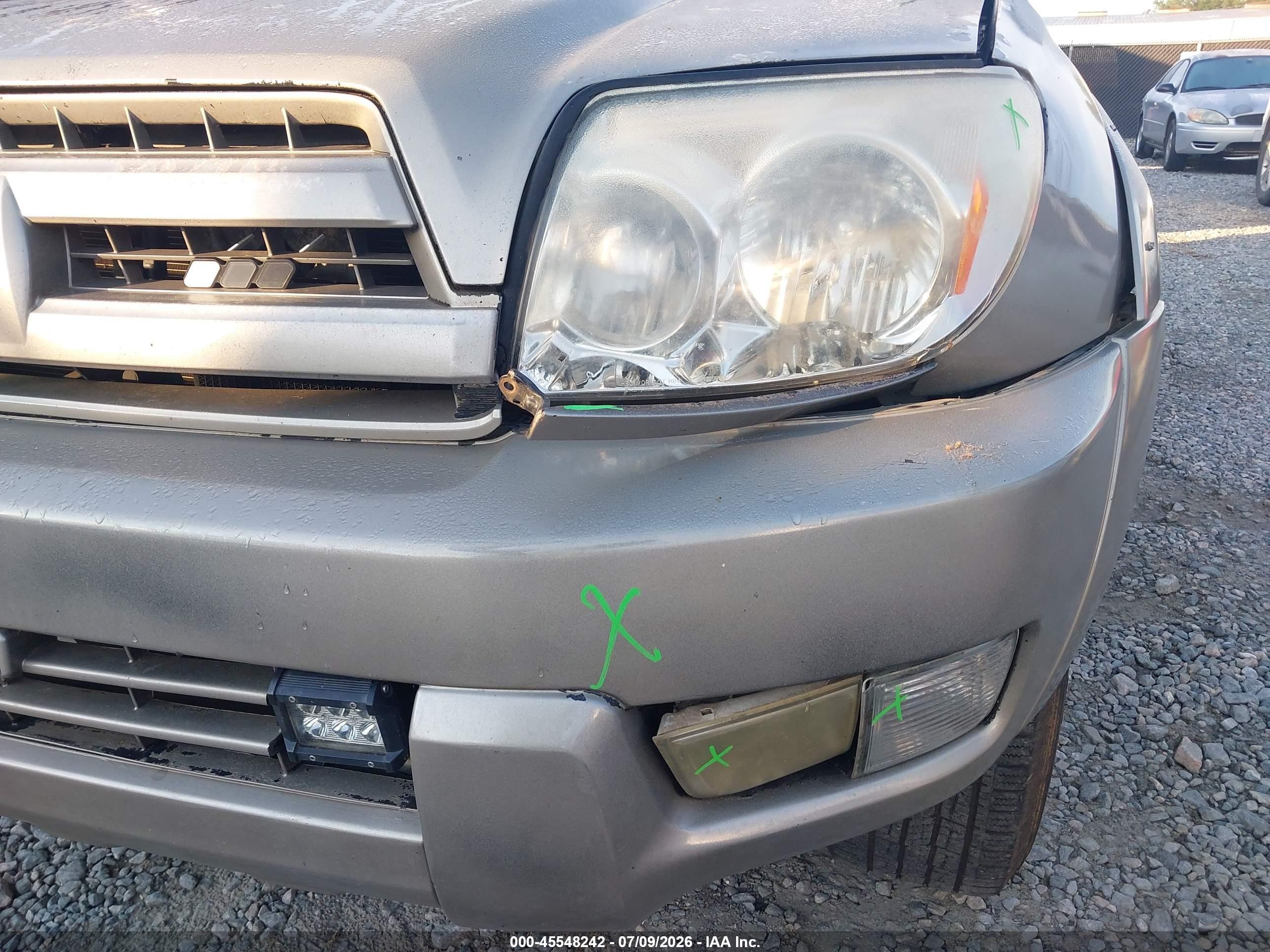 2004 Toyota 4runner Sr5 V6 Gold vin: JTEZU14R540029702