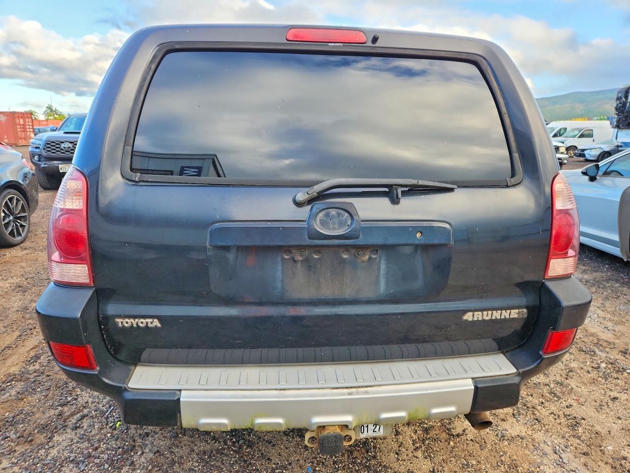 2004 Toyota 4runner Sr5 Black vin: JTEZU14R548014540