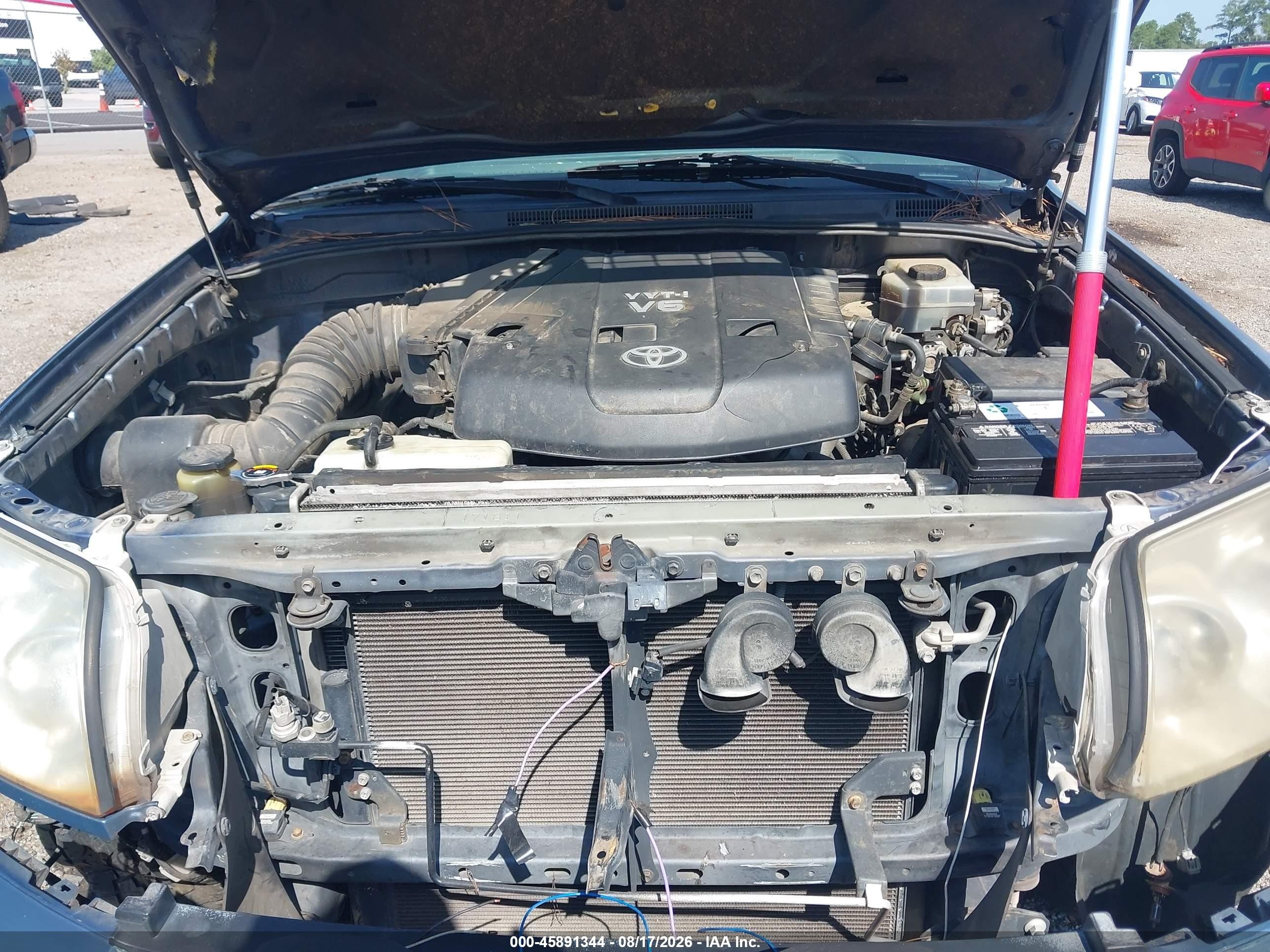 2004 Toyota 4runner Sr5 V6 Blue vin: JTEZU14R548016076