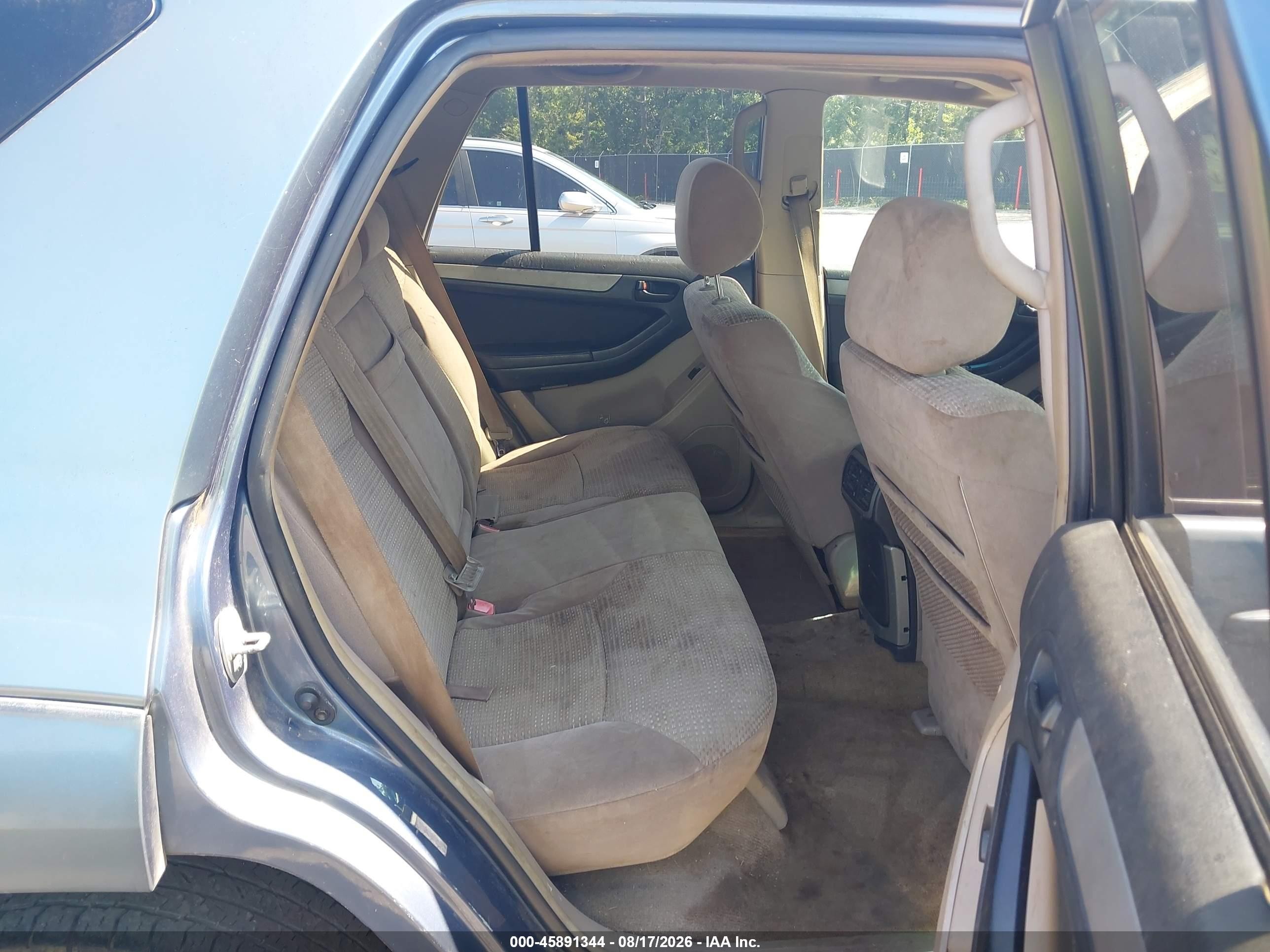 2004 Toyota 4runner Sr5 V6 Blue vin: JTEZU14R548016076