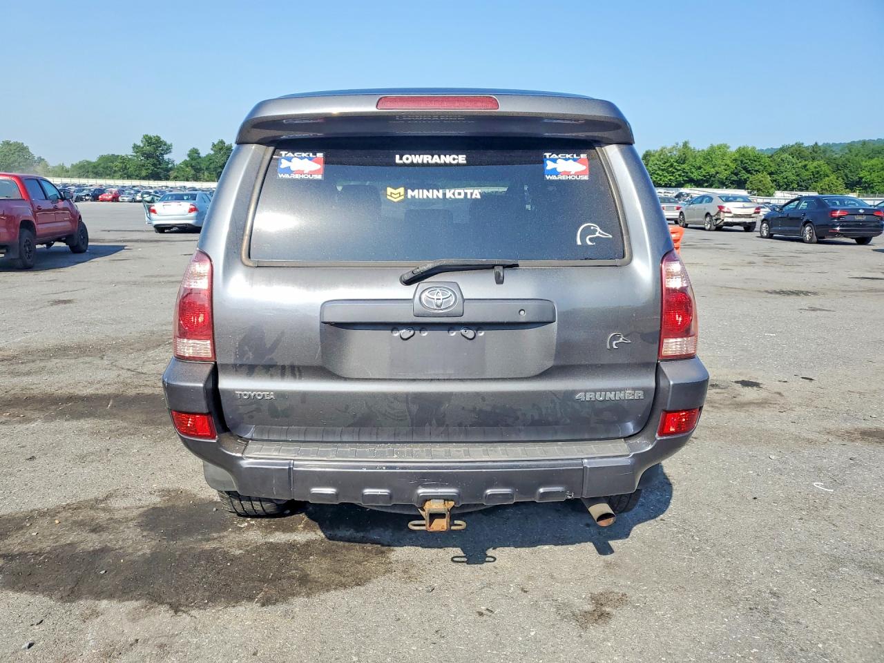 2005 Toyota 4runner Sr5 Gray vin: JTEZU14R558025040