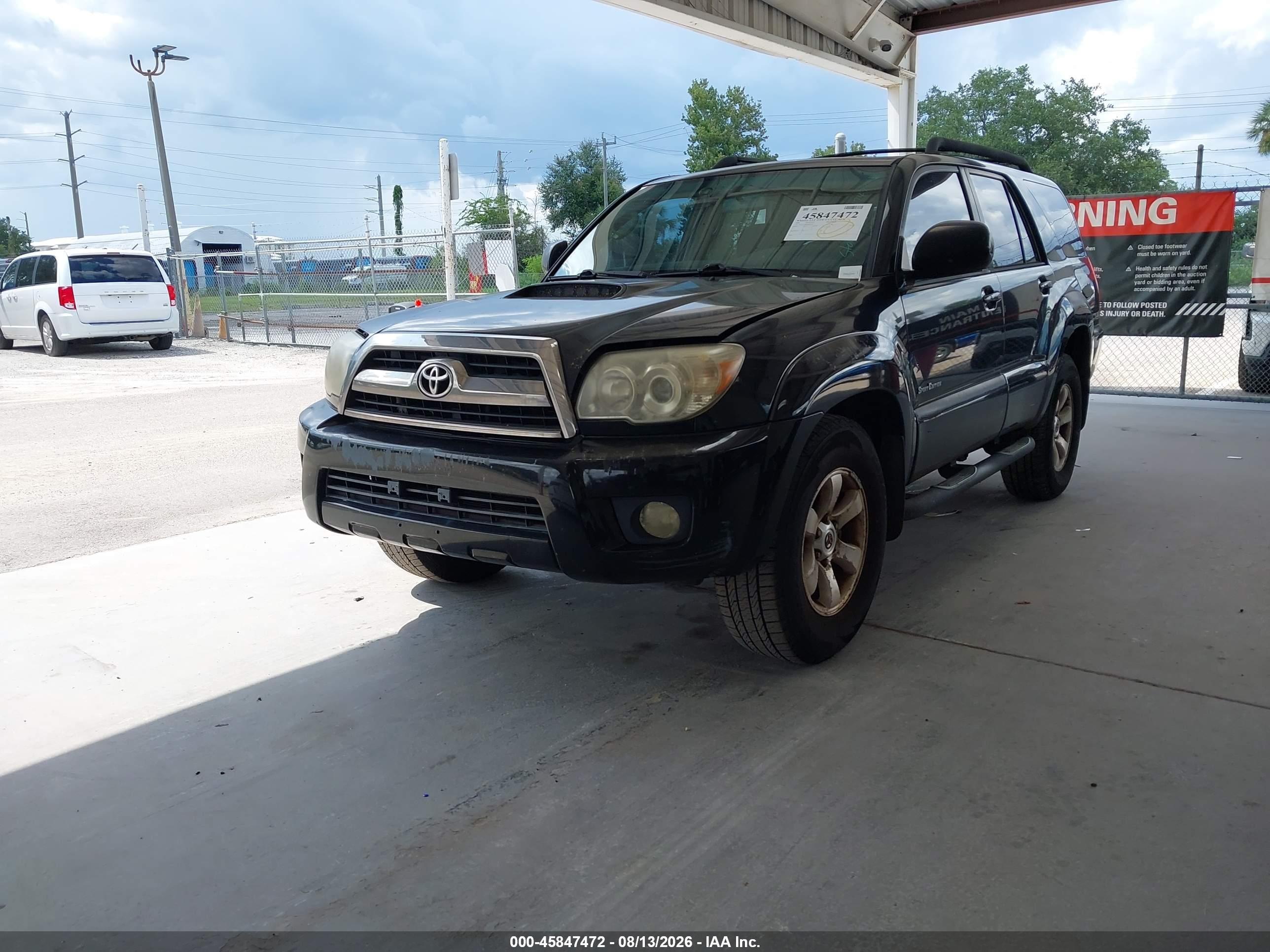 2006 Toyota 4runner Sr5 Sport V6 Black vin: JTEZU14R560081334