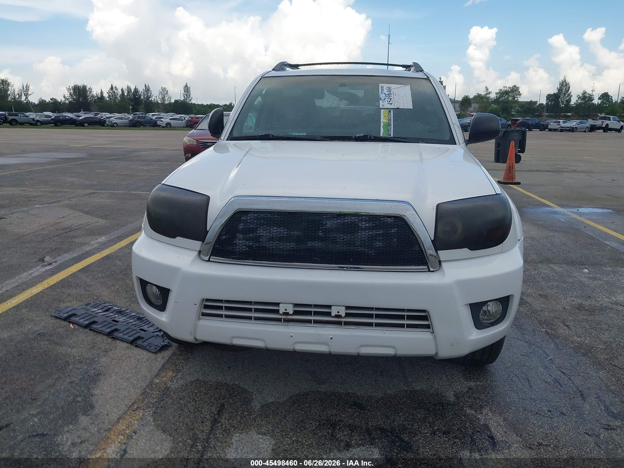 2006 Toyota 4runner Sr5 V6 Белый vin: JTEZU14R568045371