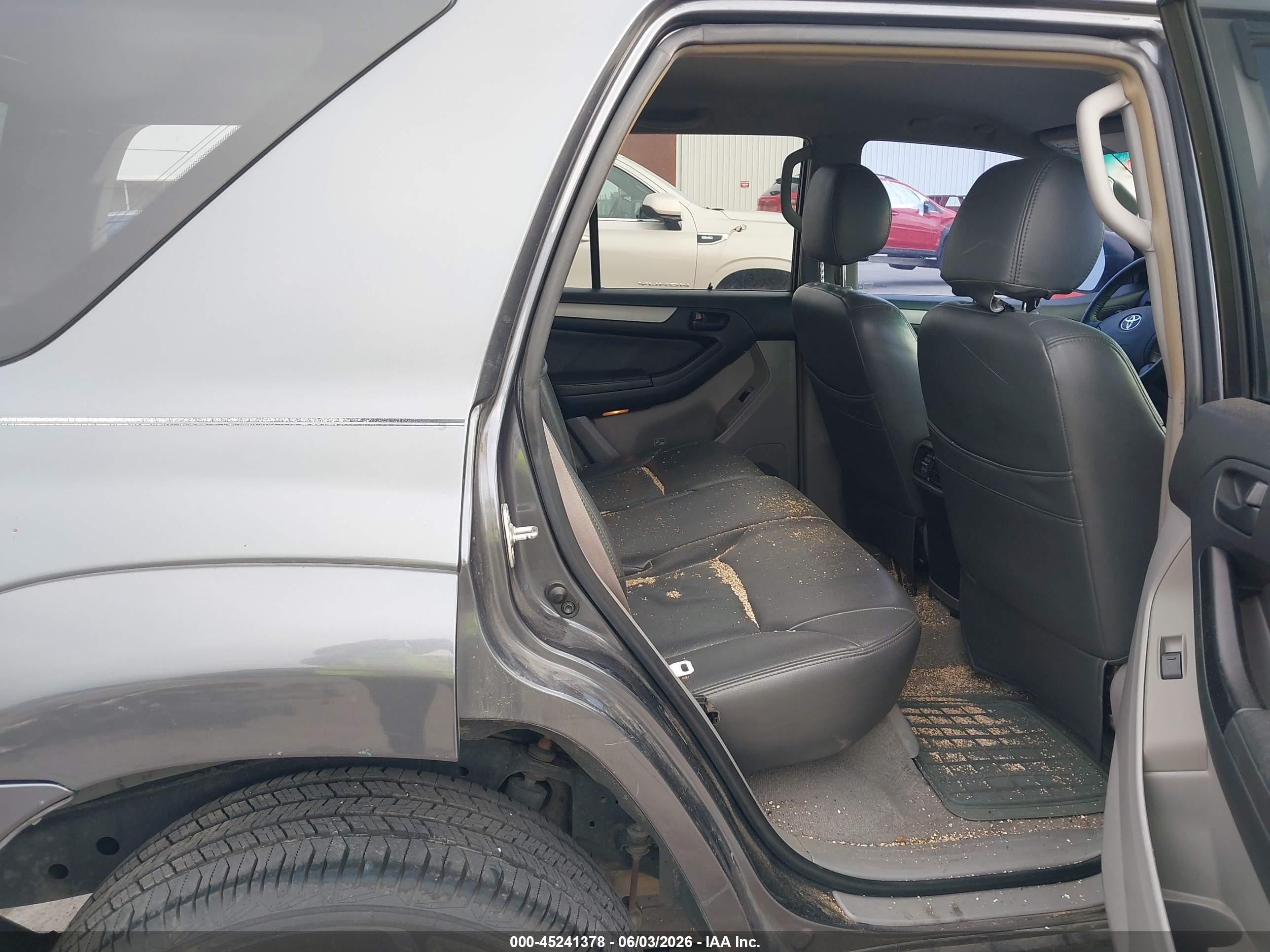 2007 Toyota 4runner Sr5 V6 Серый vin: JTEZU14R578069526