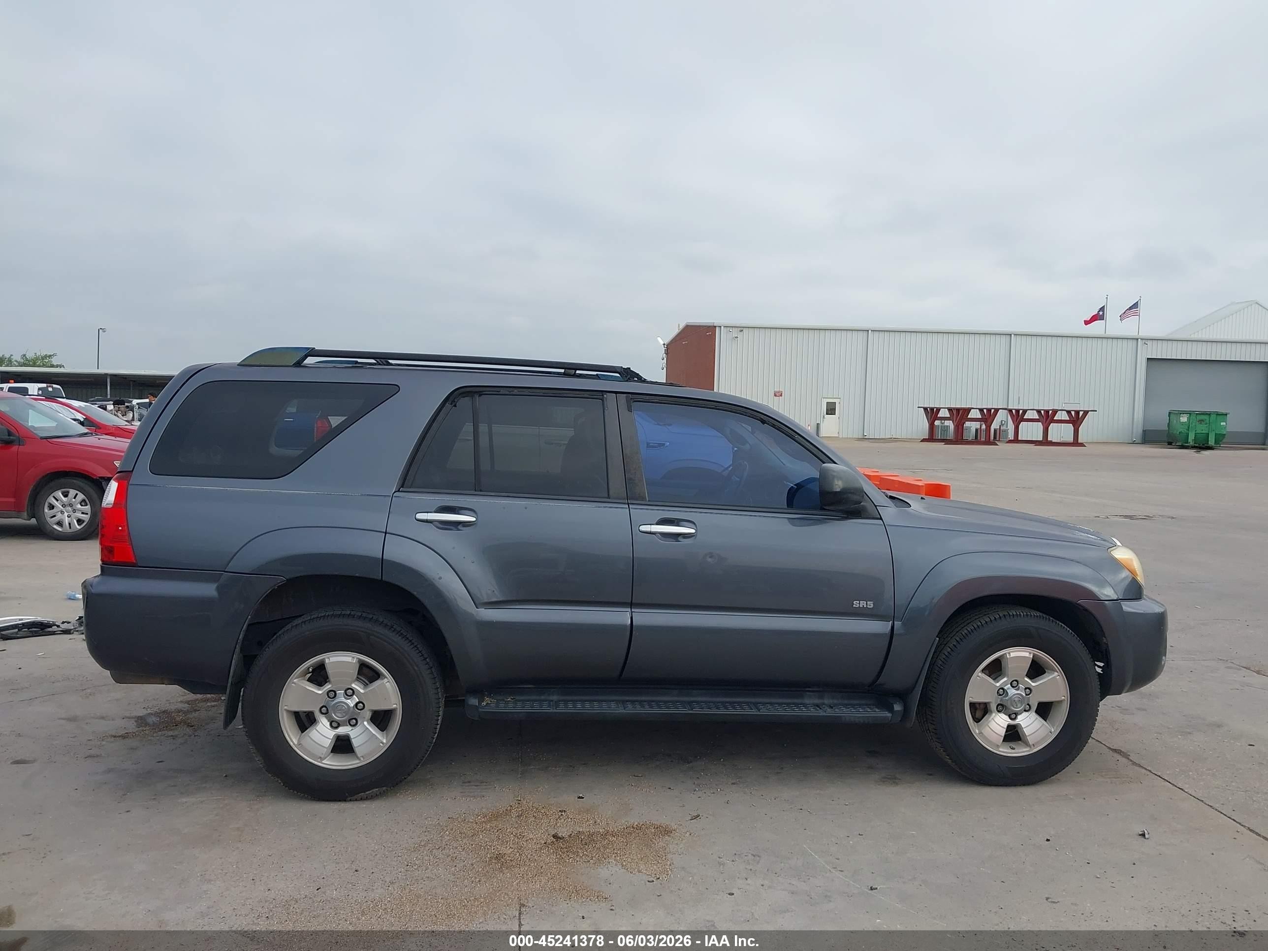 2007 Toyota 4runner Sr5 V6 Серый vin: JTEZU14R578069526