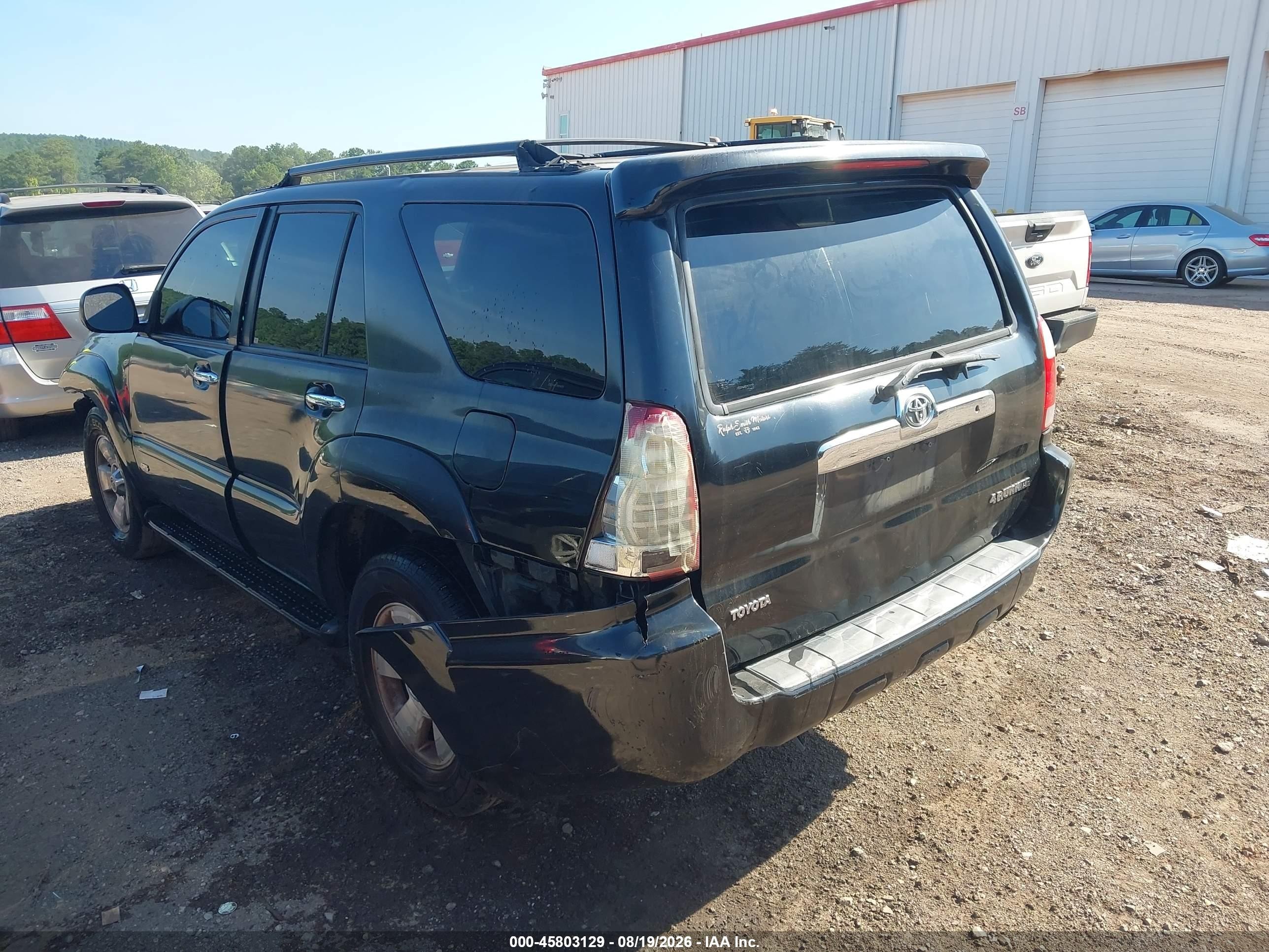 2007 Toyota 4runner Sr5 V6 Черный vin: JTEZU14R578090179