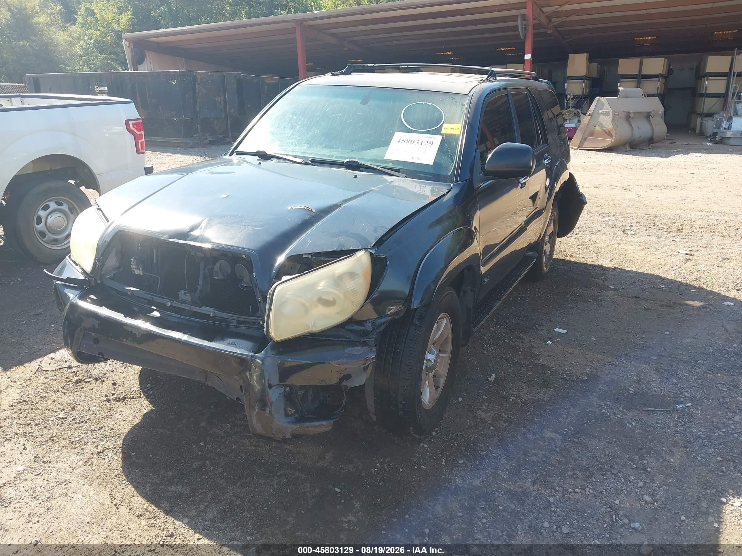 2007 Toyota 4runner Sr5 V6 Черный vin: JTEZU14R578090179
