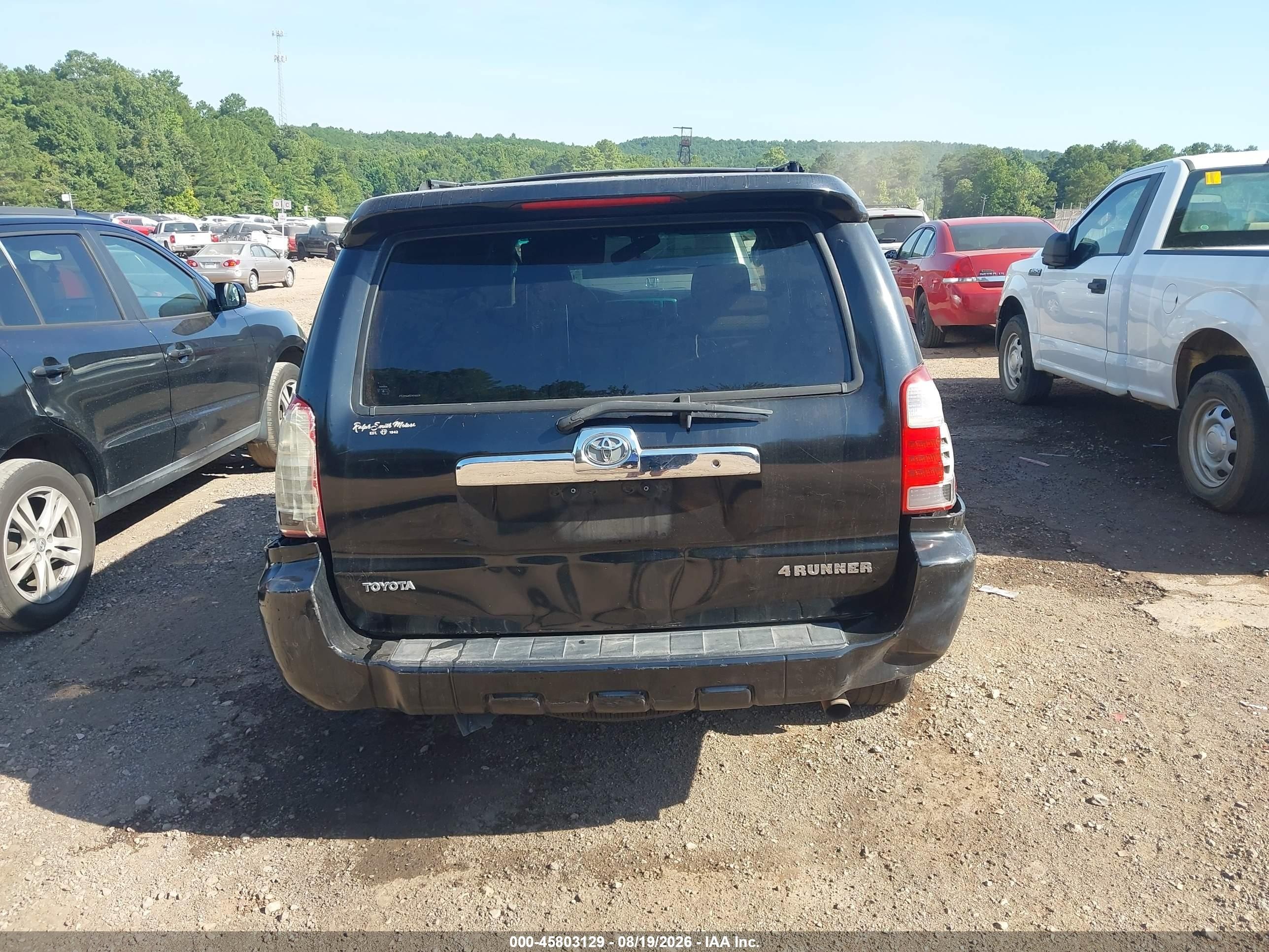 2007 Toyota 4runner Sr5 V6 Черный vin: JTEZU14R578090179