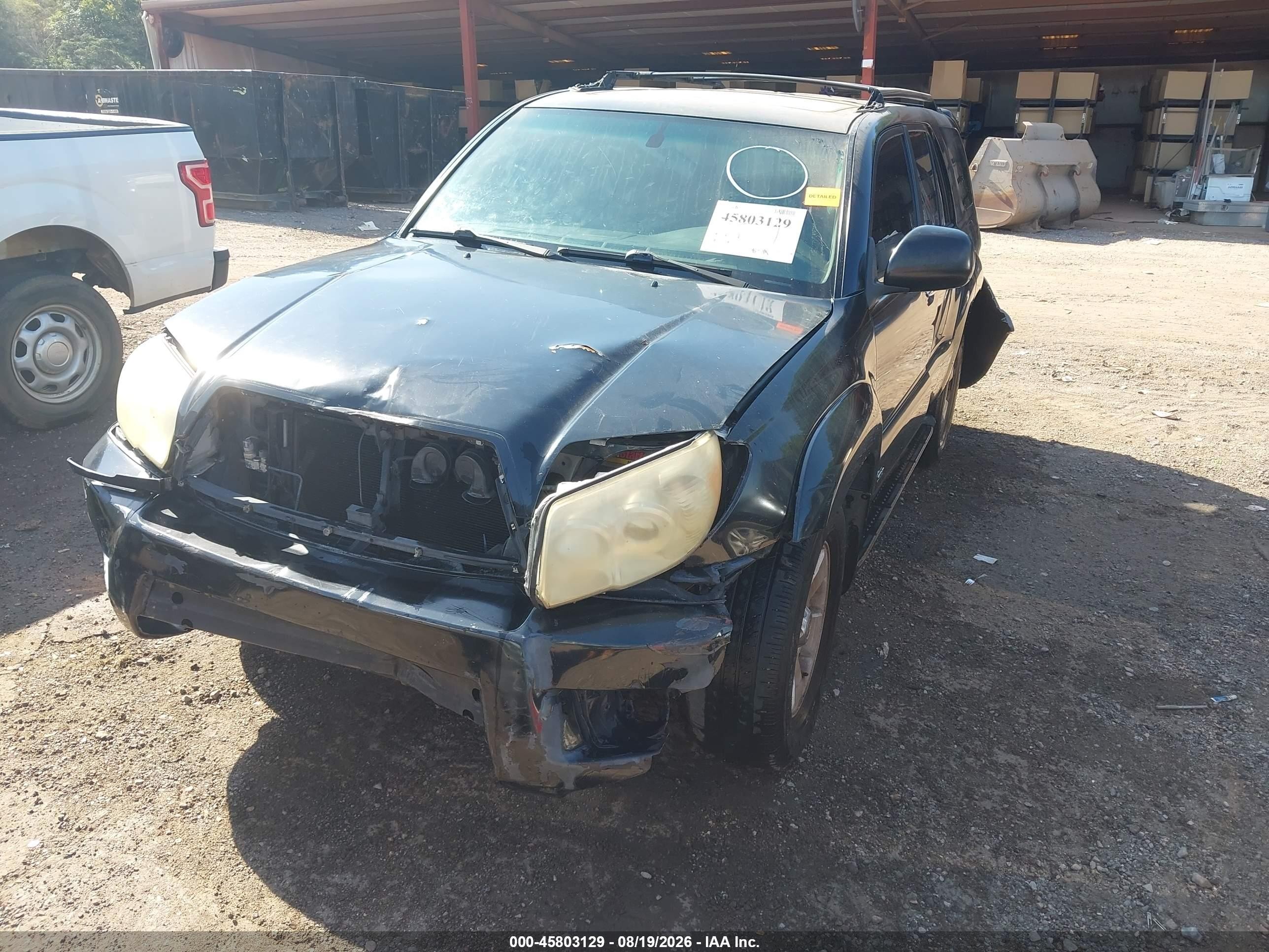 2007 Toyota 4runner Sr5 V6 Черный vin: JTEZU14R578090179