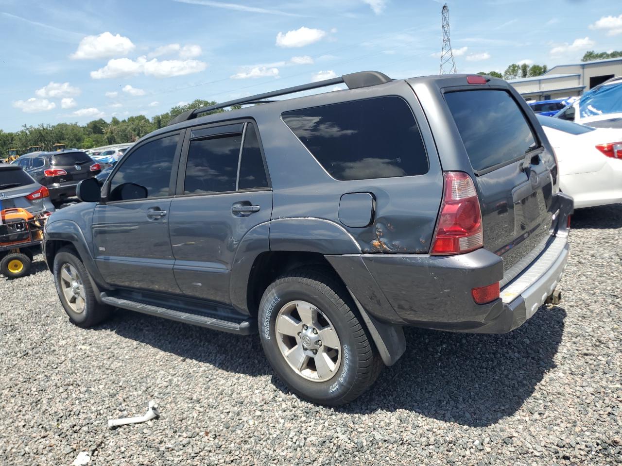 2004 Toyota 4runner Sr5 Gray vin: JTEZU14R640019941