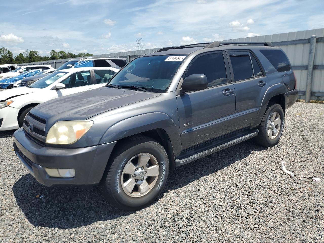 2004 Toyota 4runner Sr5 Gray vin: JTEZU14R640019941