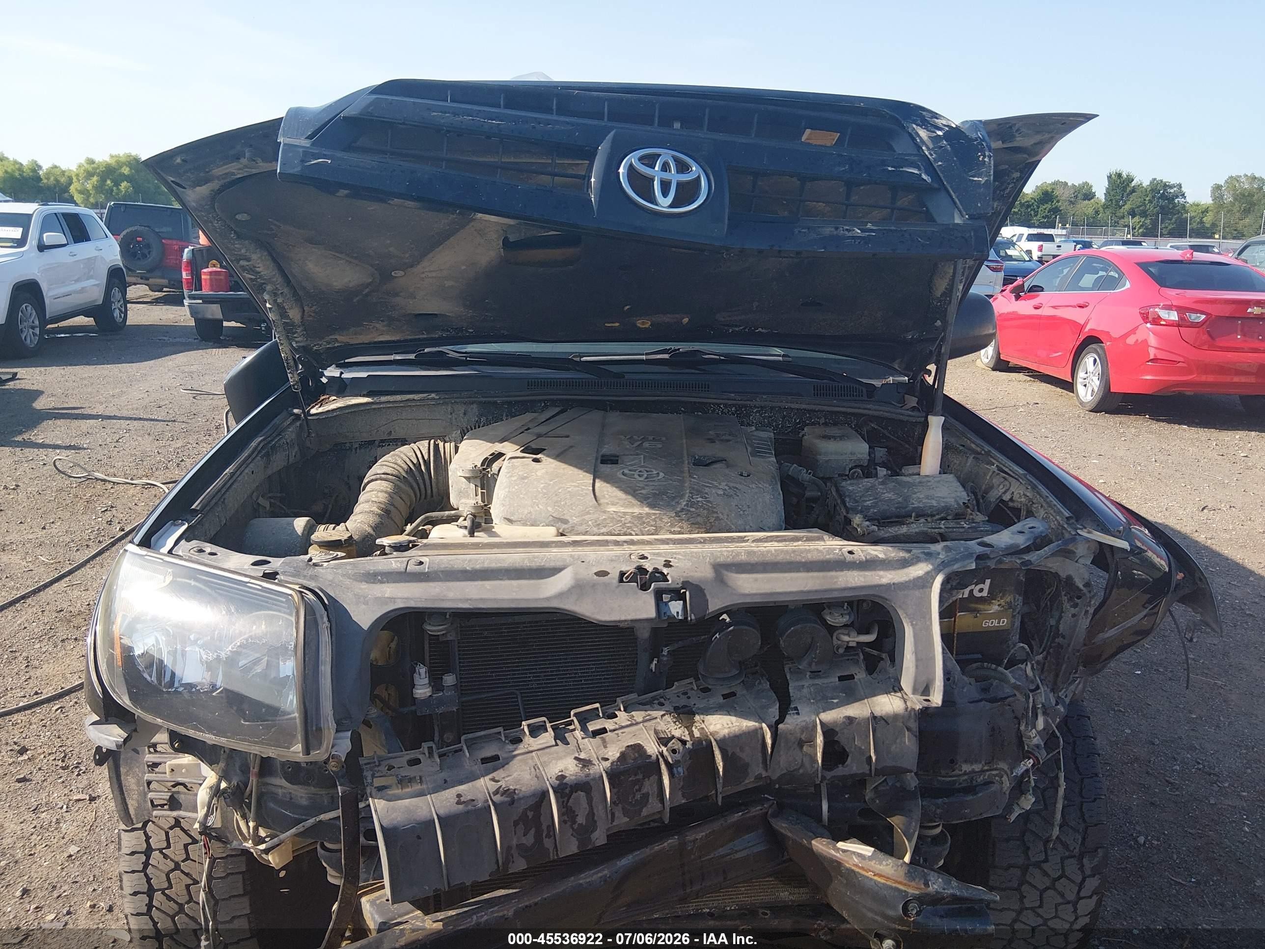 2004 Toyota 4runner Sr5 V6 Black vin: JTEZU14R640042152