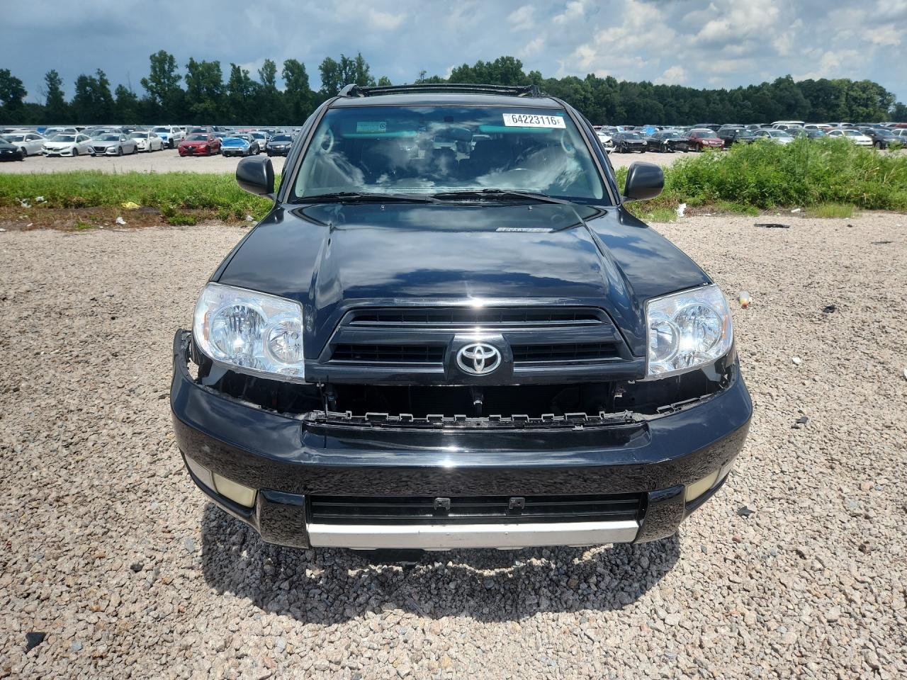 2004 Toyota 4runner Sr5 Black vin: JTEZU14R648020055