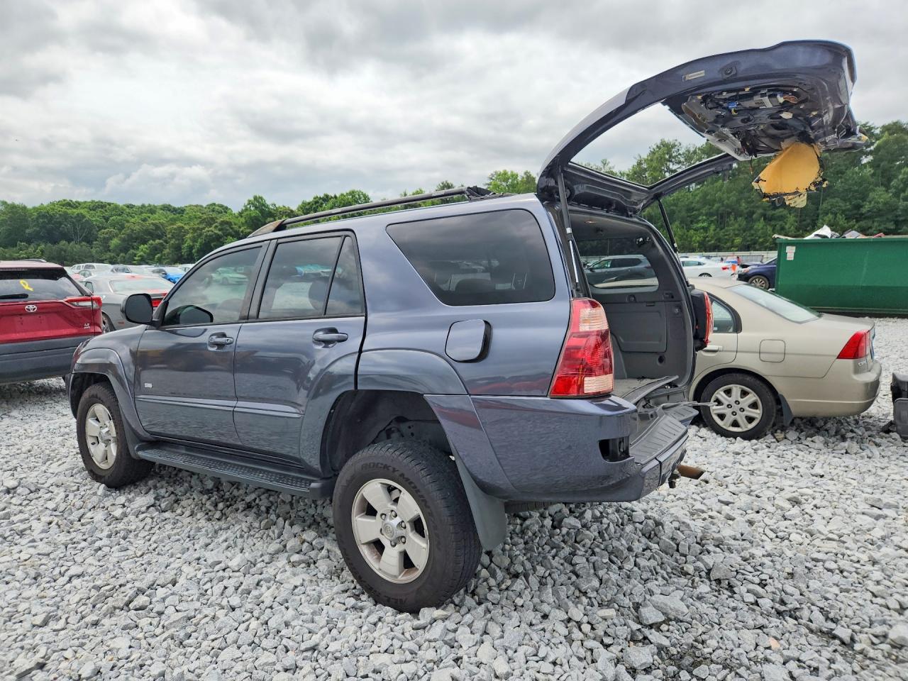 2005 Toyota 4runner Sr5 Серый vin: JTEZU14R658034507