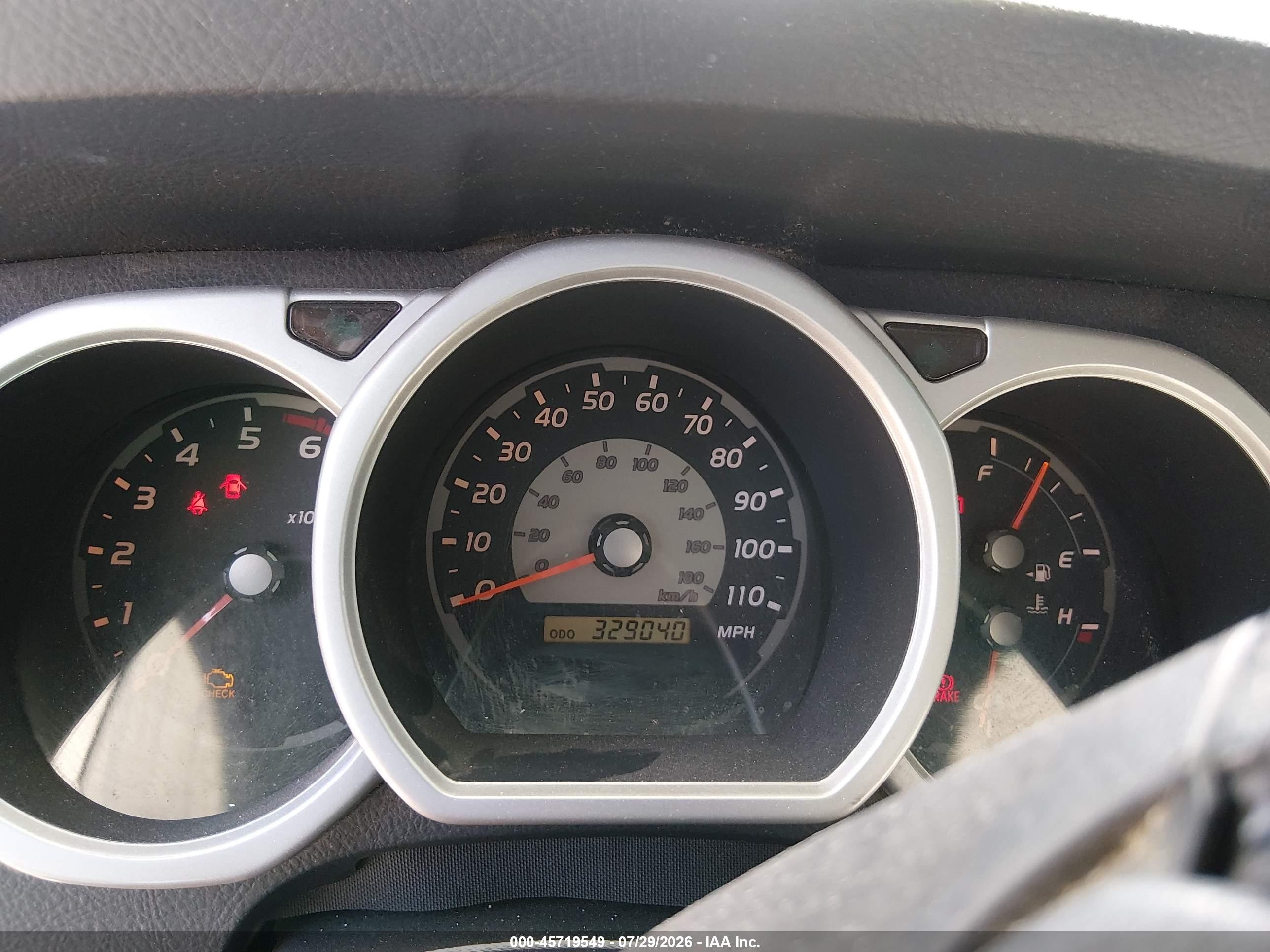 2005 Toyota 4runner Sr5 V6 Blue vin: JTEZU14R658036404