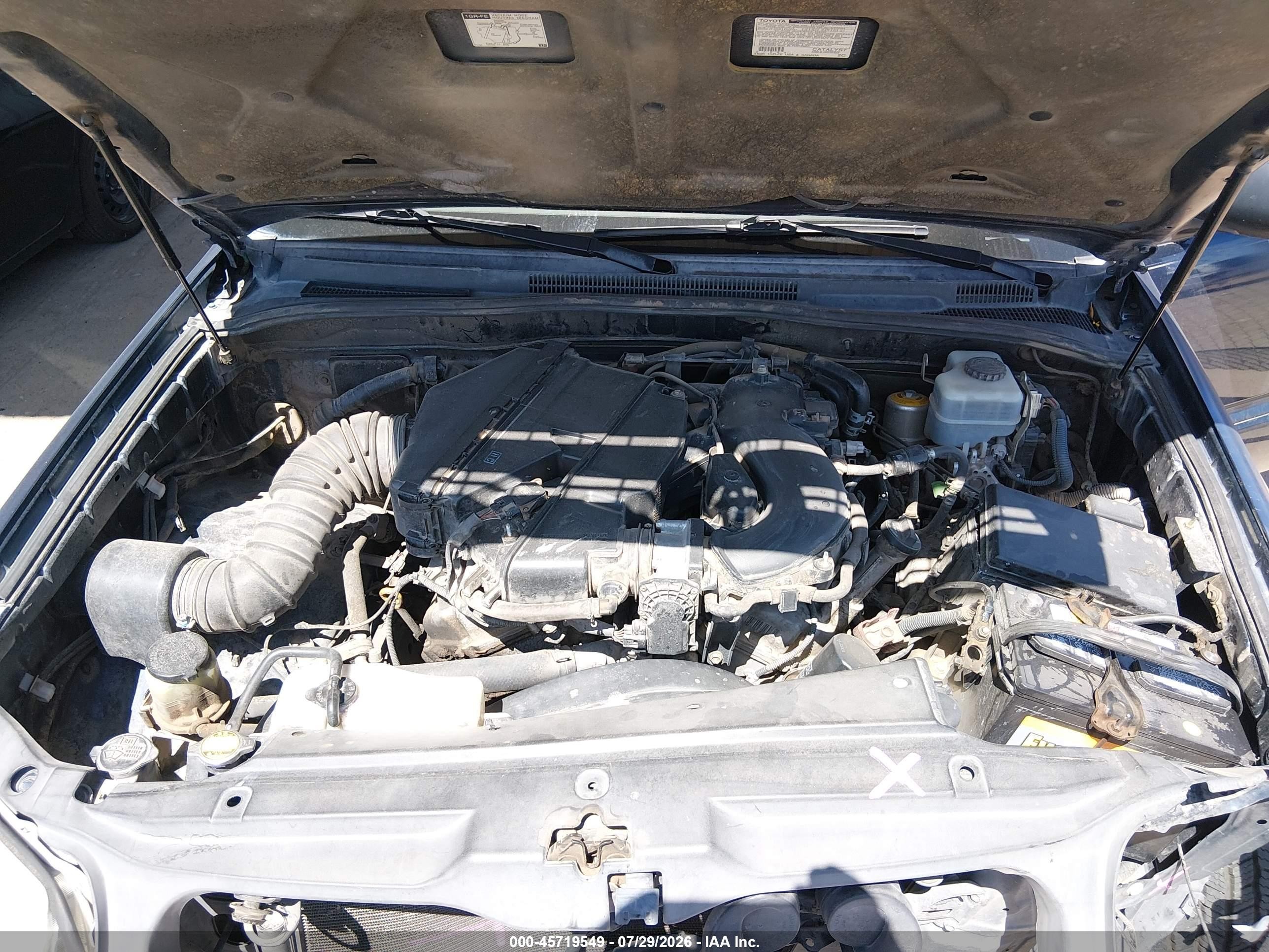 2005 Toyota 4runner Sr5 V6 Blue vin: JTEZU14R658036404