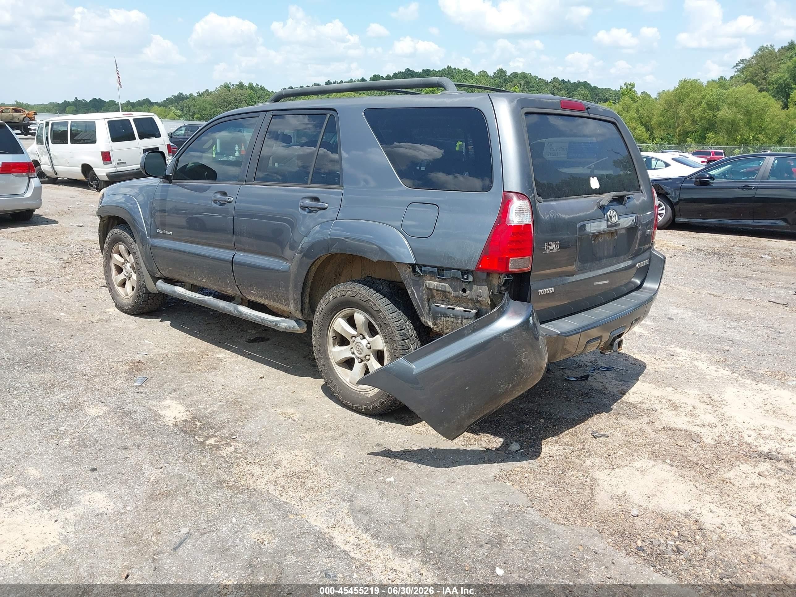 2006 Toyota 4runner Sr5 Sport V6 Серый vin: JTEZU14R660065255