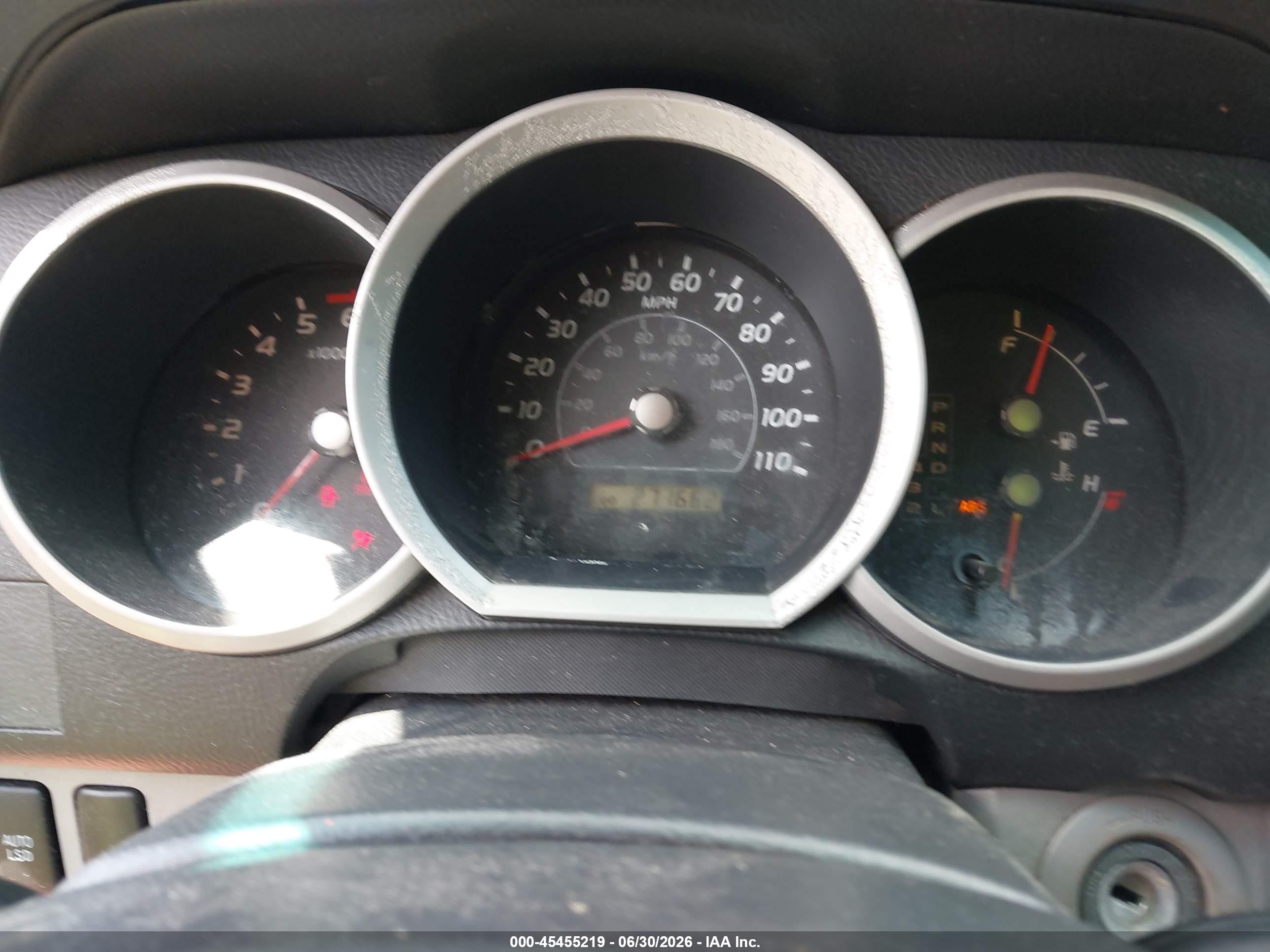2006 Toyota 4runner Sr5 Sport V6 Серый vin: JTEZU14R660065255