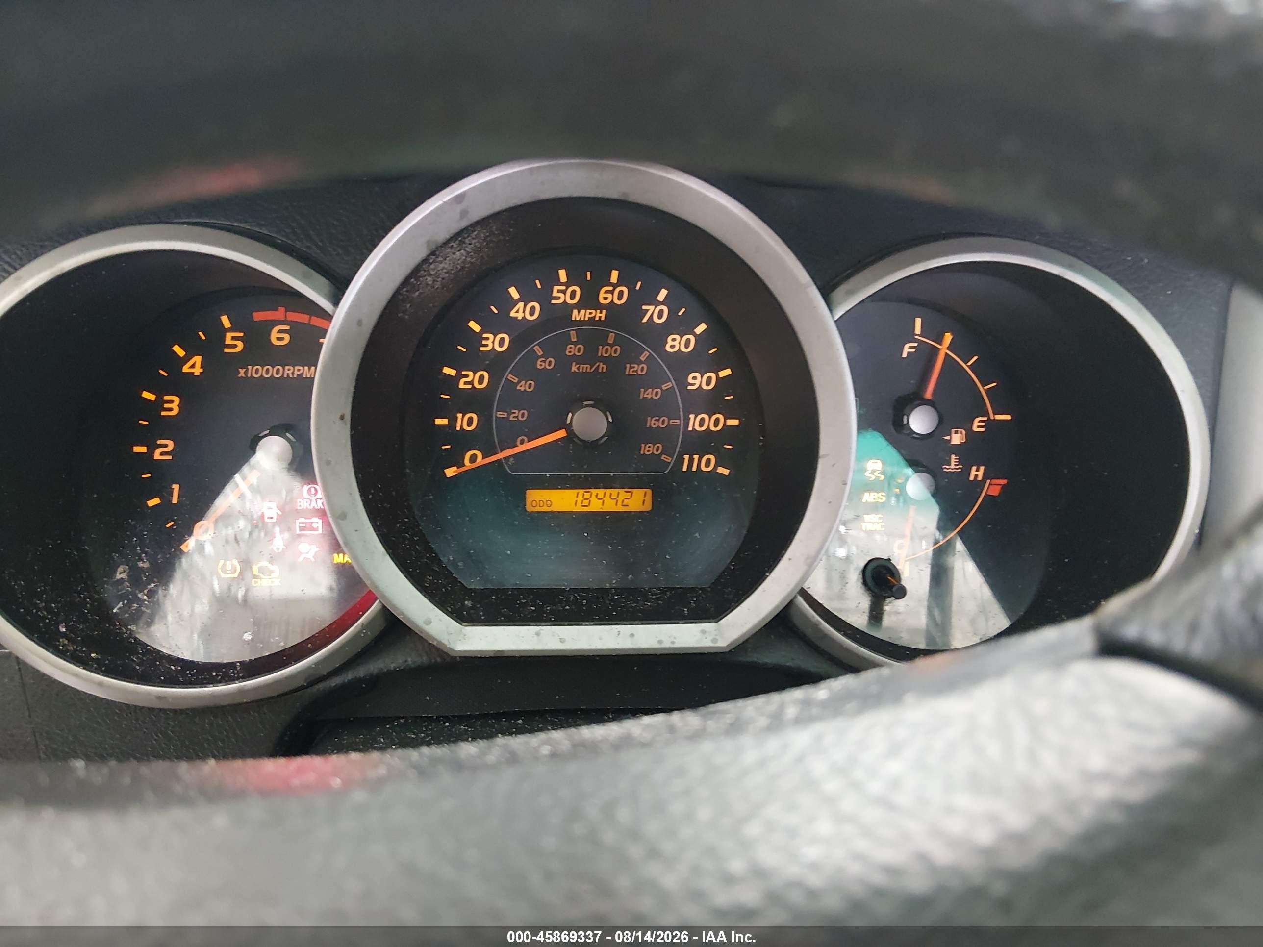 2007 Toyota 4runner Sr5 Синий vin: JTEZU14R670091291
