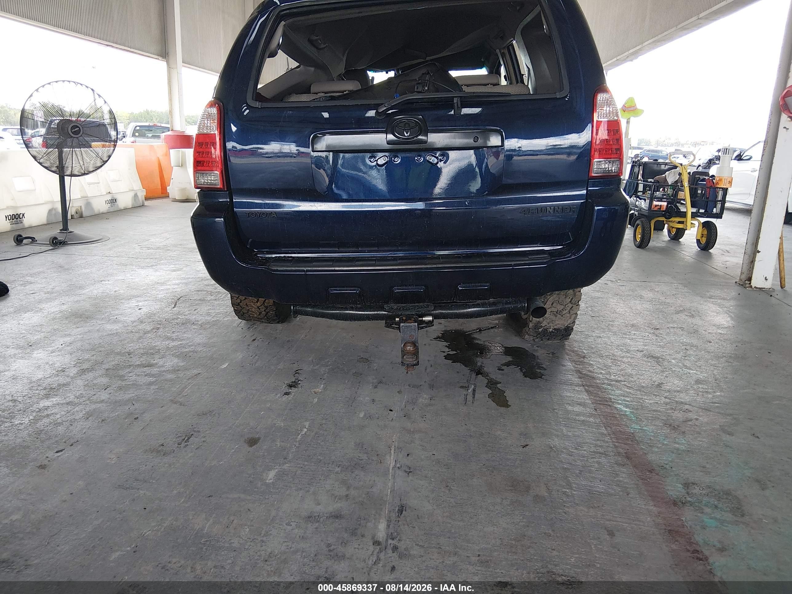 2007 Toyota 4runner Sr5 Синий vin: JTEZU14R670091291