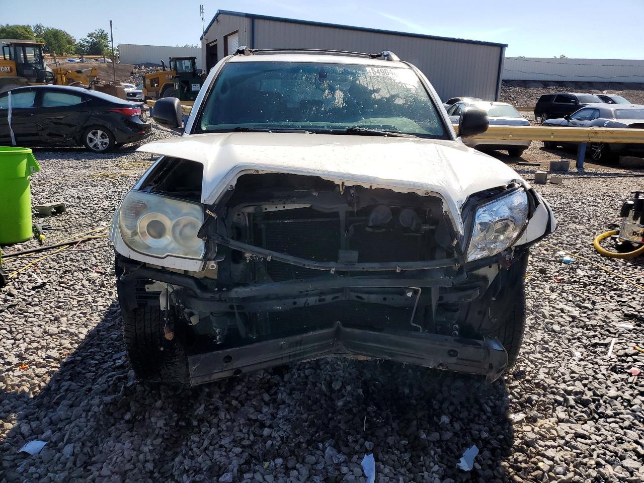 2007 Toyota 4runner Sr5 White vin: JTEZU14R678067655