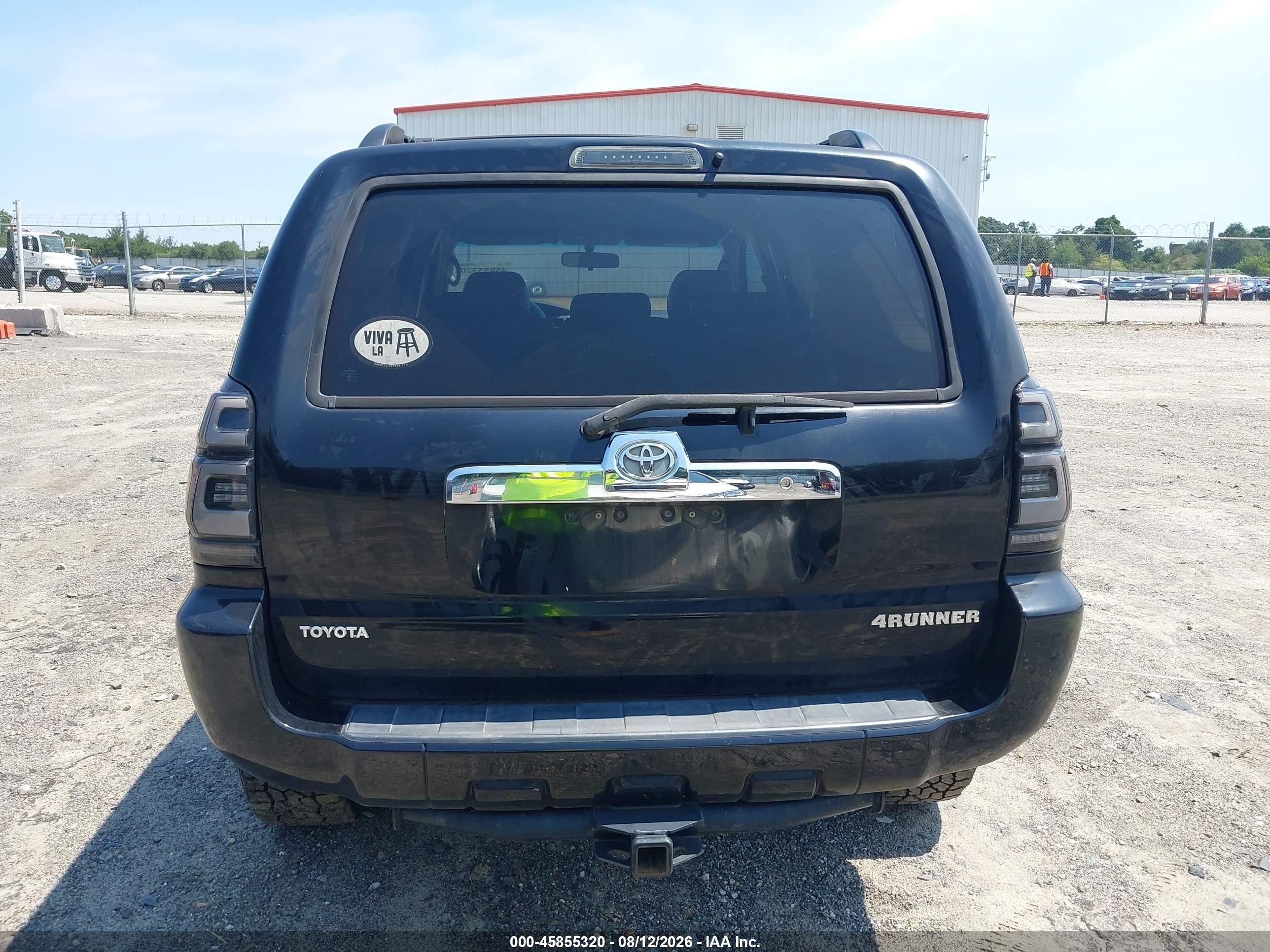 2007 Toyota 4runner Sr5 Black vin: JTEZU14R678068756
