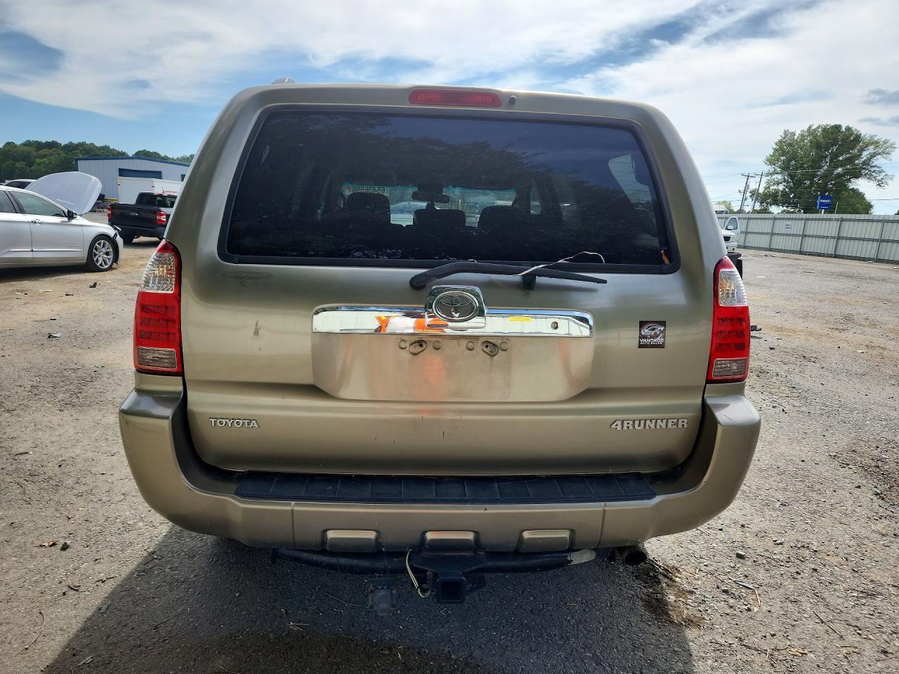 2007 Toyota 4runner Sr5 Silver vin: JTEZU14R678069762