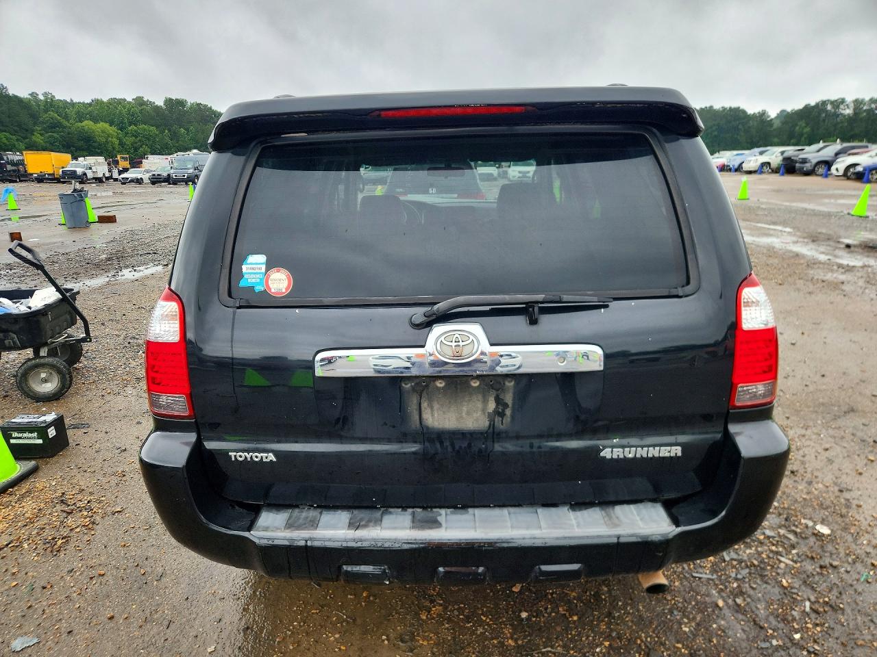 2007 Toyota 4runner Sr5 Black vin: JTEZU14R678074816