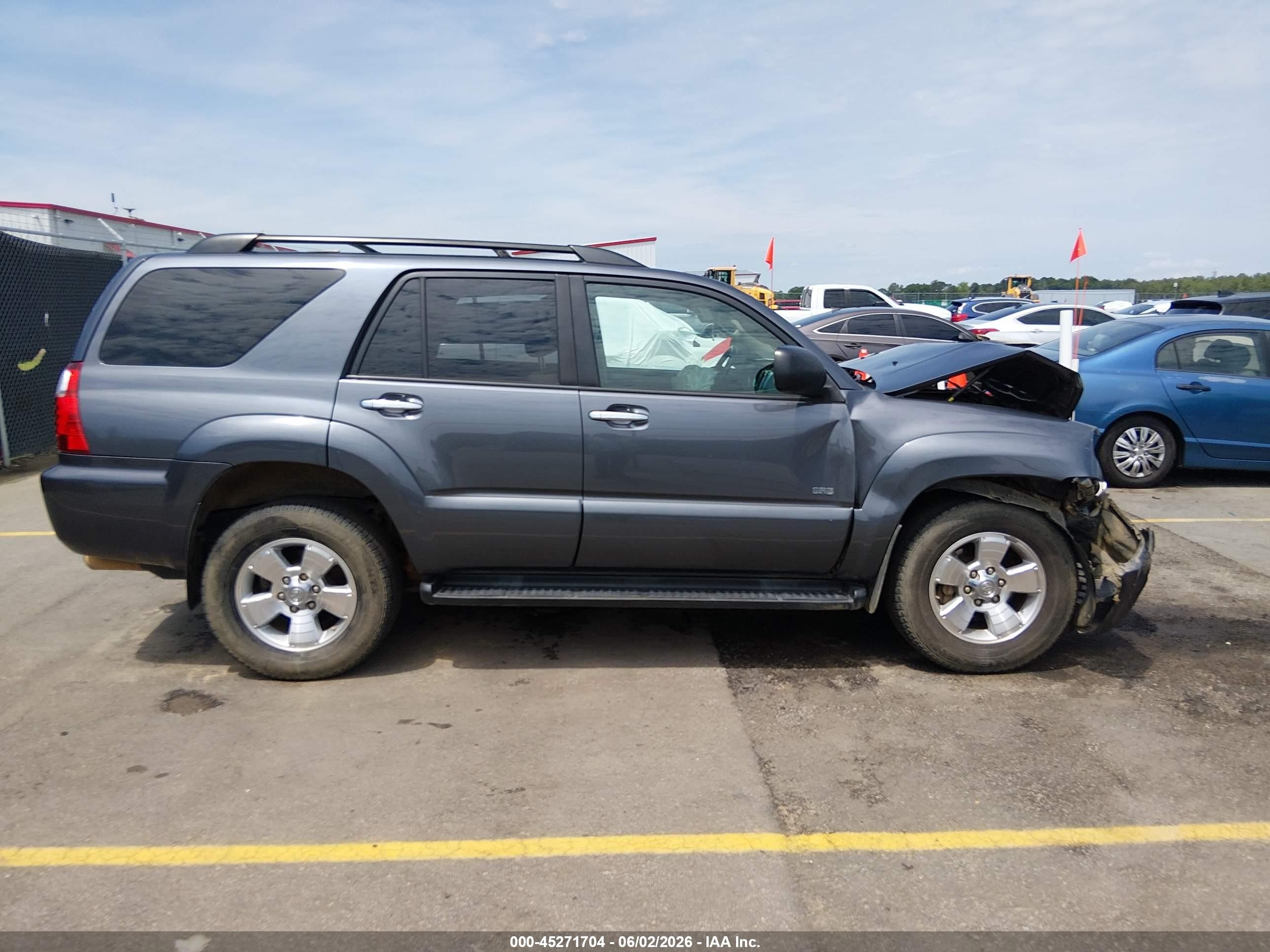 2007 Toyota 4runner Sr5 V6 Синий vin: JTEZU14R678088263