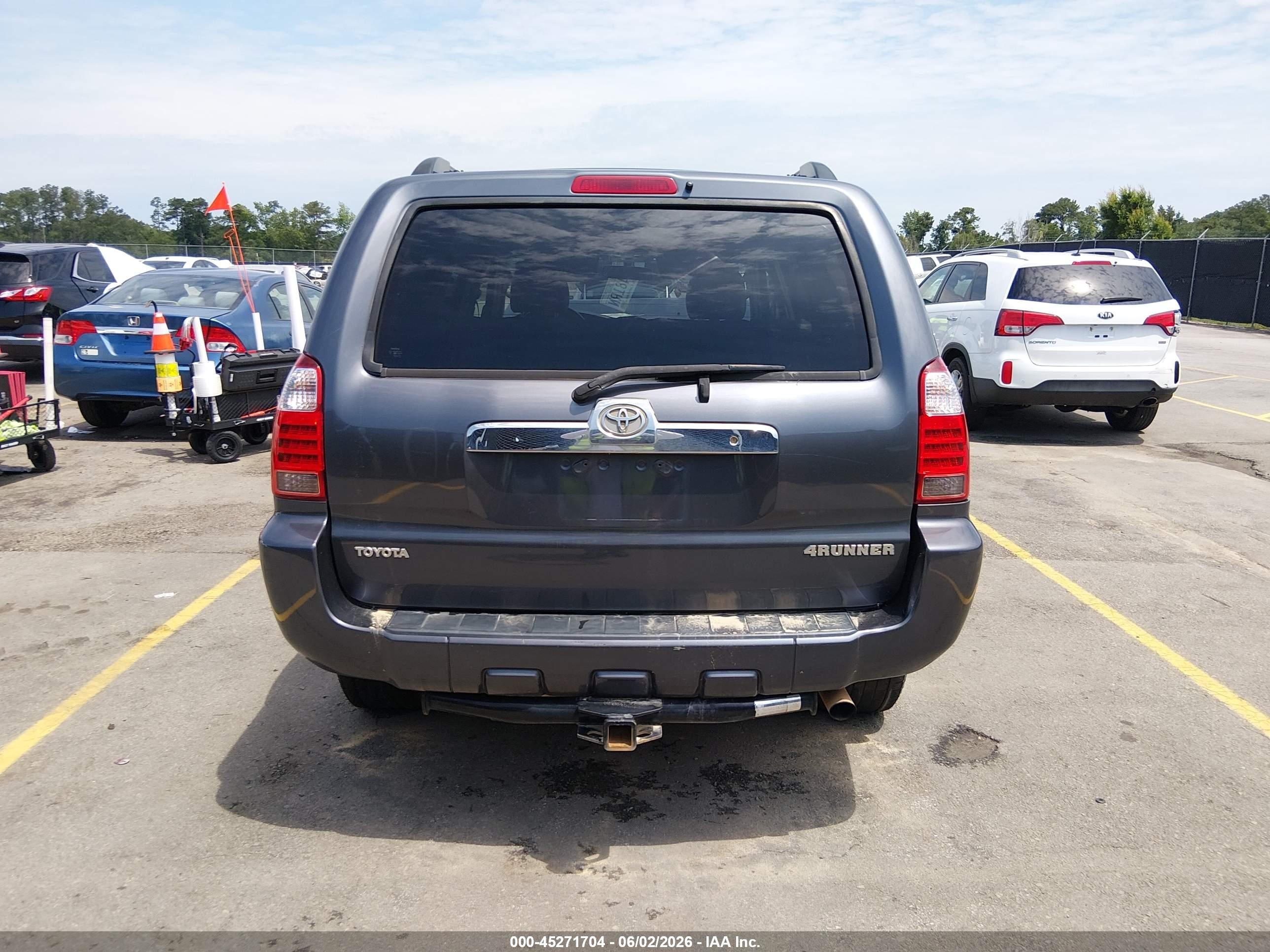 2007 Toyota 4runner Sr5 V6 Синий vin: JTEZU14R678088263