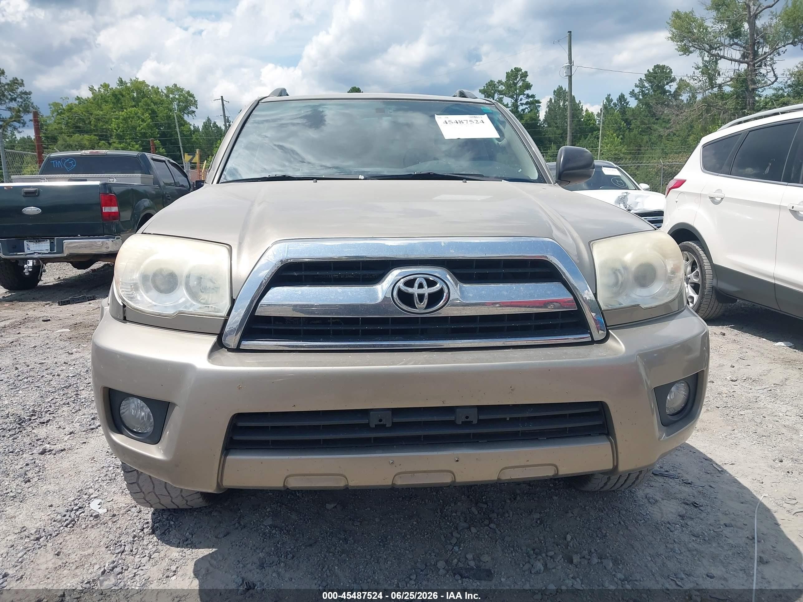 2008 Toyota 4runner Sr5 V6 Желто-коричневый vin: JTEZU14R68K008769