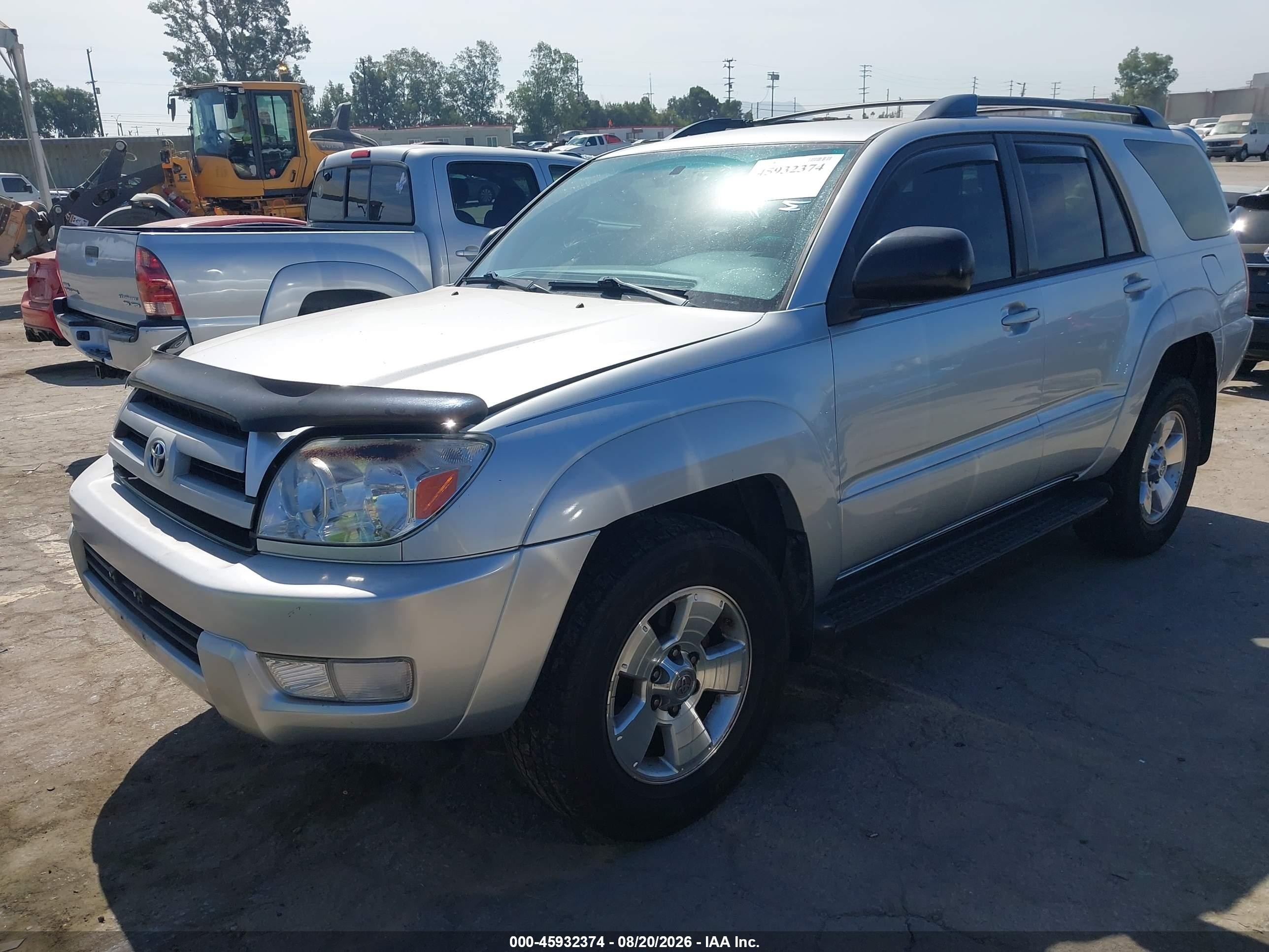 2004 Toyota 4runner Sr5 Sport V6/sr5 V6 Gray vin: JTEZU14R740036683