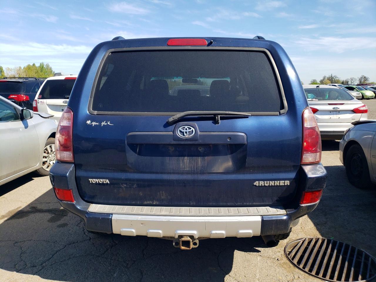 2004 Toyota 4runner Sr5 Blue vin: JTEZU14R748010747