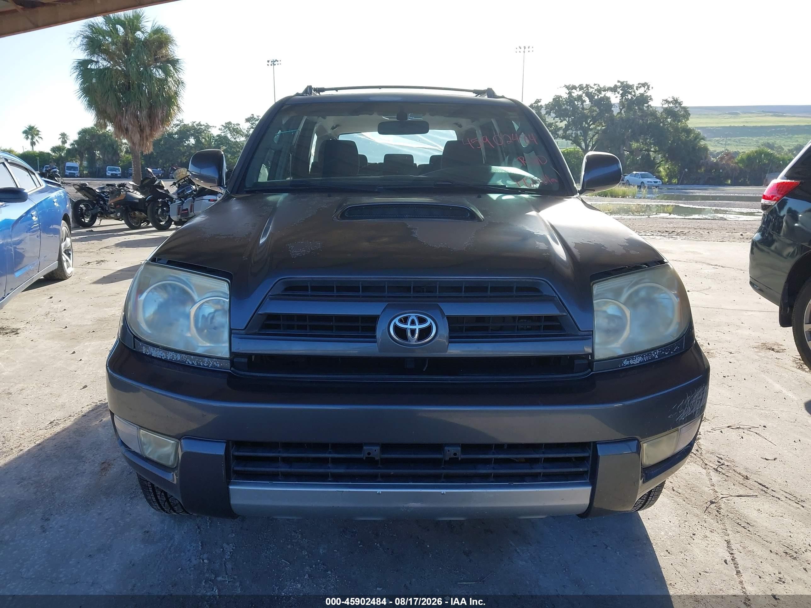 2005 Toyota 4runner Sr5 Sport V6 Gray vin: JTEZU14R750054361